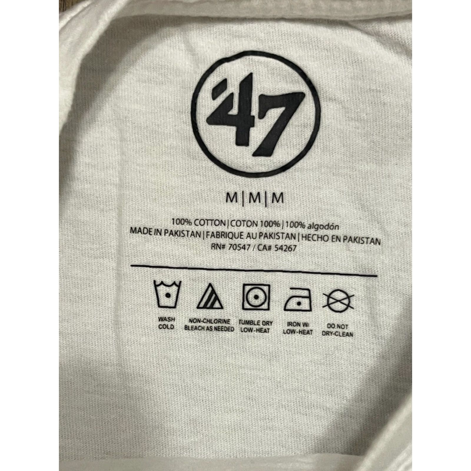 47 47 Shirt Men’s Medium White Green Bay Packers Wisconsin T‑Shirt Short Sleeve Regular Size M Logo Sports Fan Clothing Womens? Size US M / EU 48-50 / 2 - 6 Thumbnail