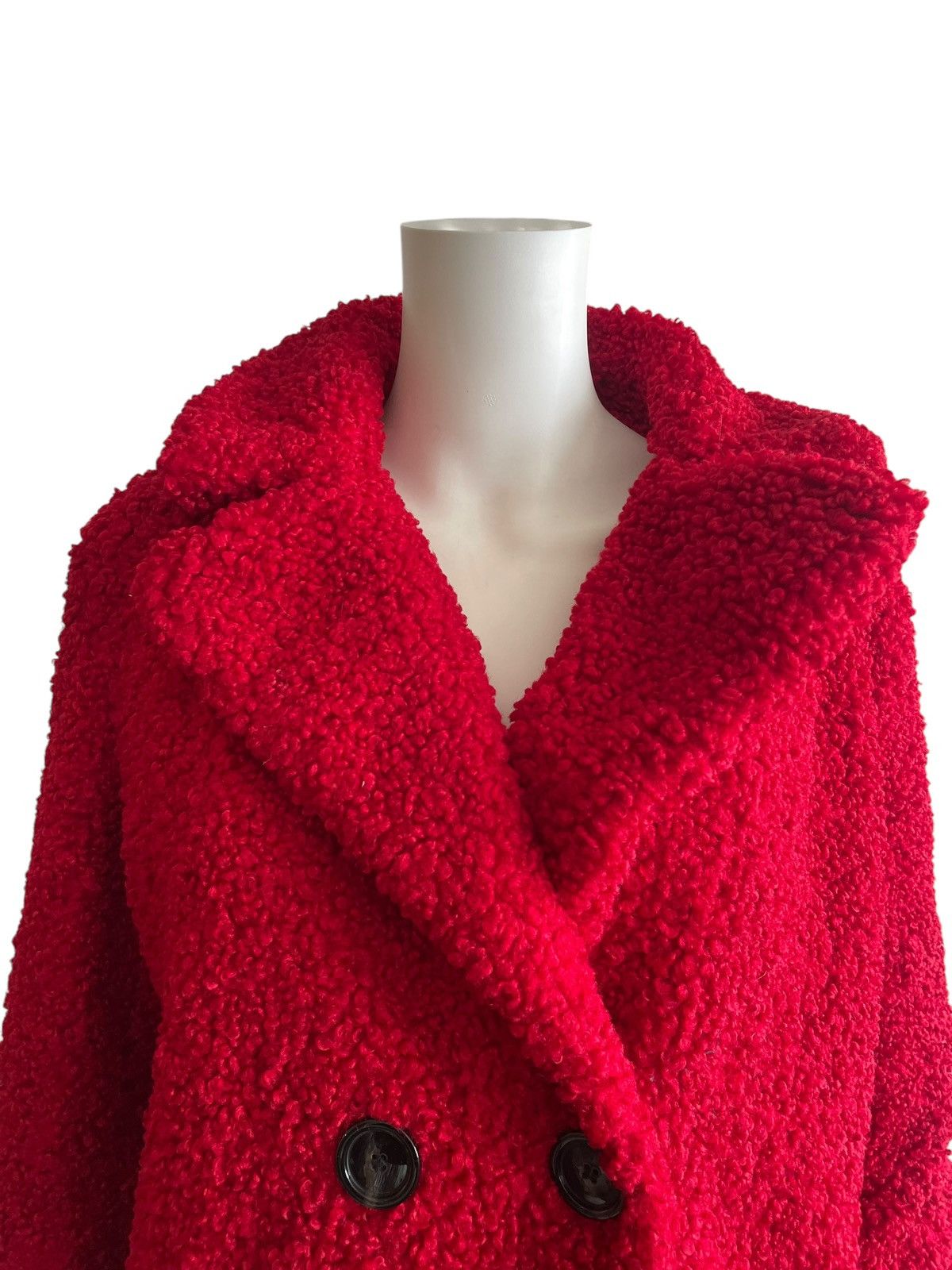 Bershka Bershka Teddy bear coat M size Size M / US 6-8 / IT 42-44 - 4 Thumbnail