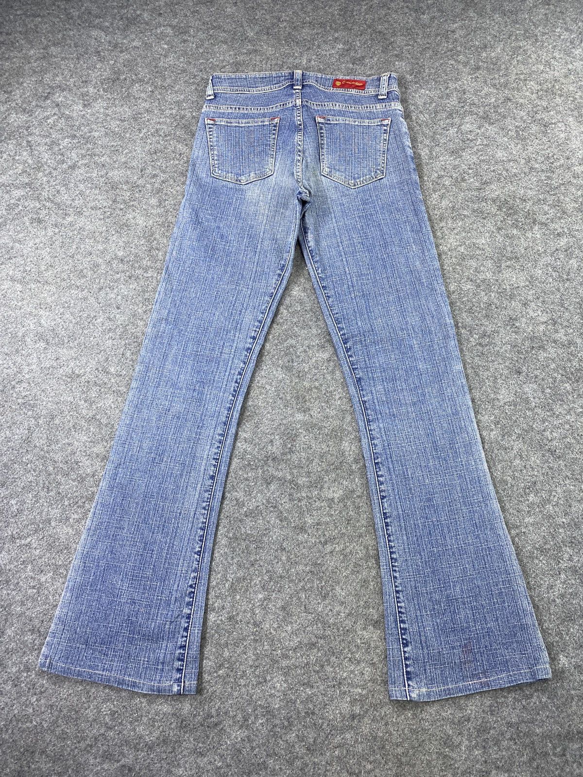 Japanese Brand Flare Jeans C-Seventeen Bootcut Denim pants - J1022 Size 27" / US 4 / IT 40 - 5 Thumbnail