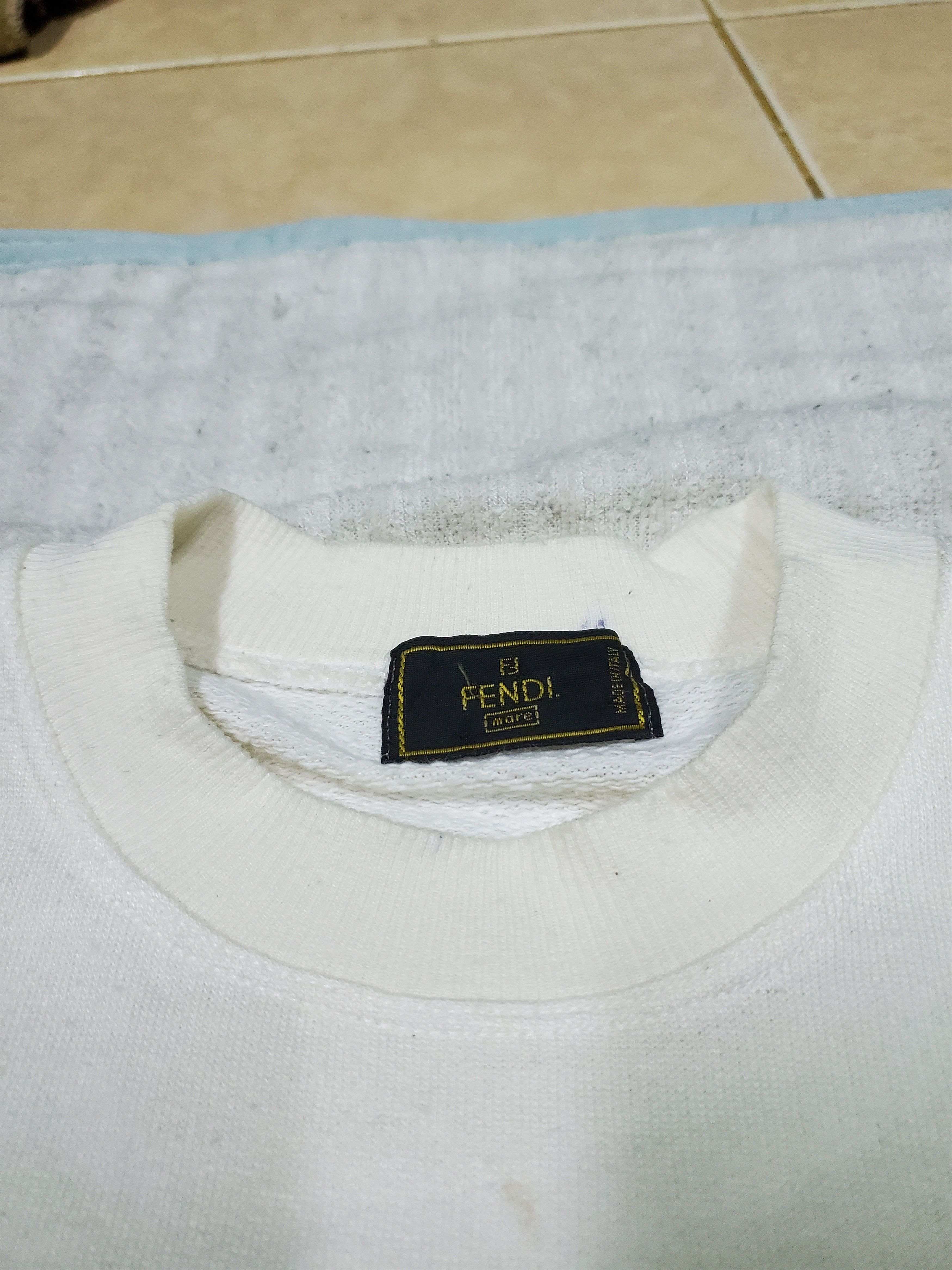 Designer × Fendi FENDI Double F Crewneck Sweatshirt Size US M / EU 48-50 / 2 - 5 Thumbnail