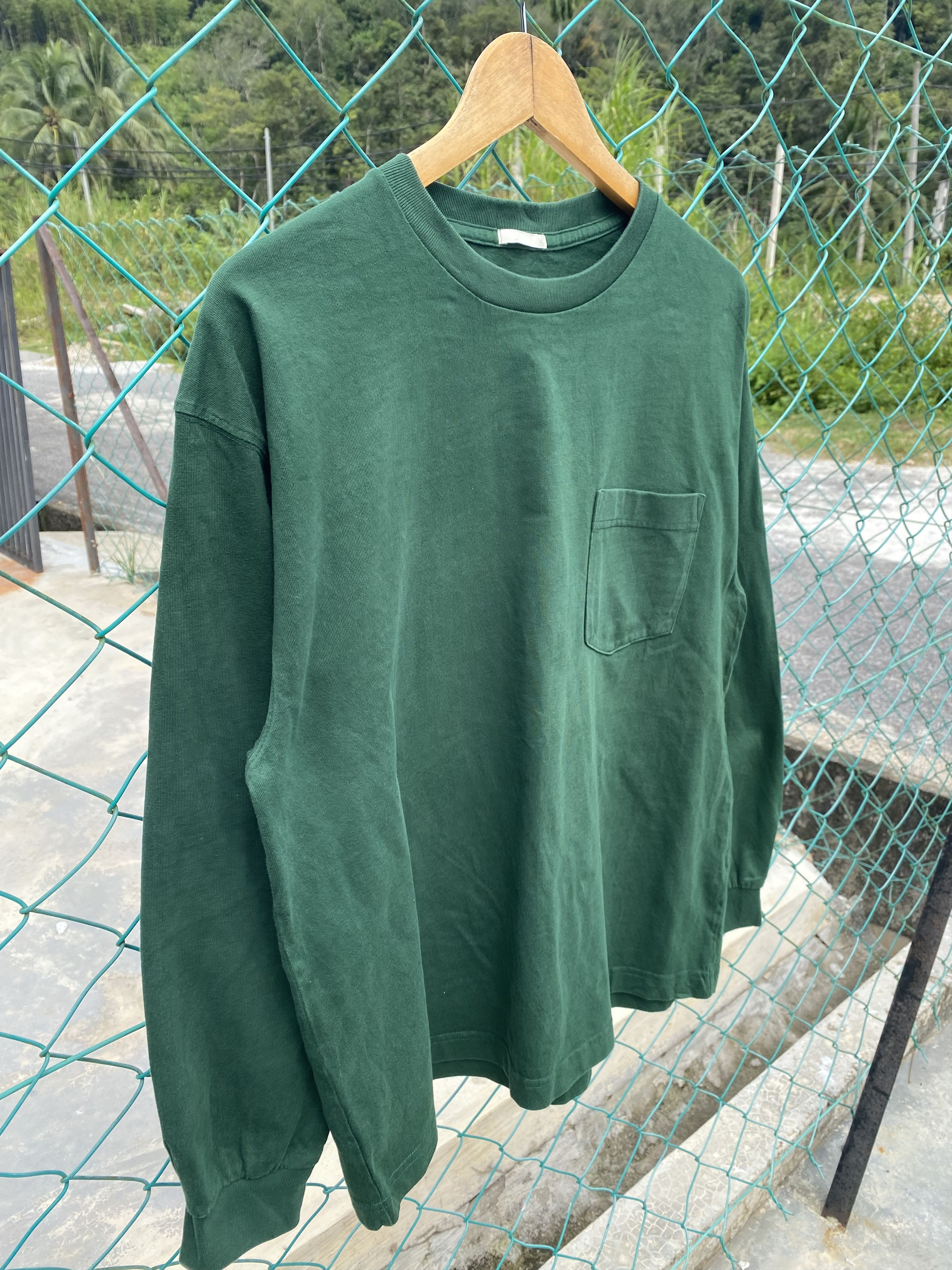 GU GU pocket long sleeve tshirt Size US M / EU 48-50 / 2 - 3 Thumbnail