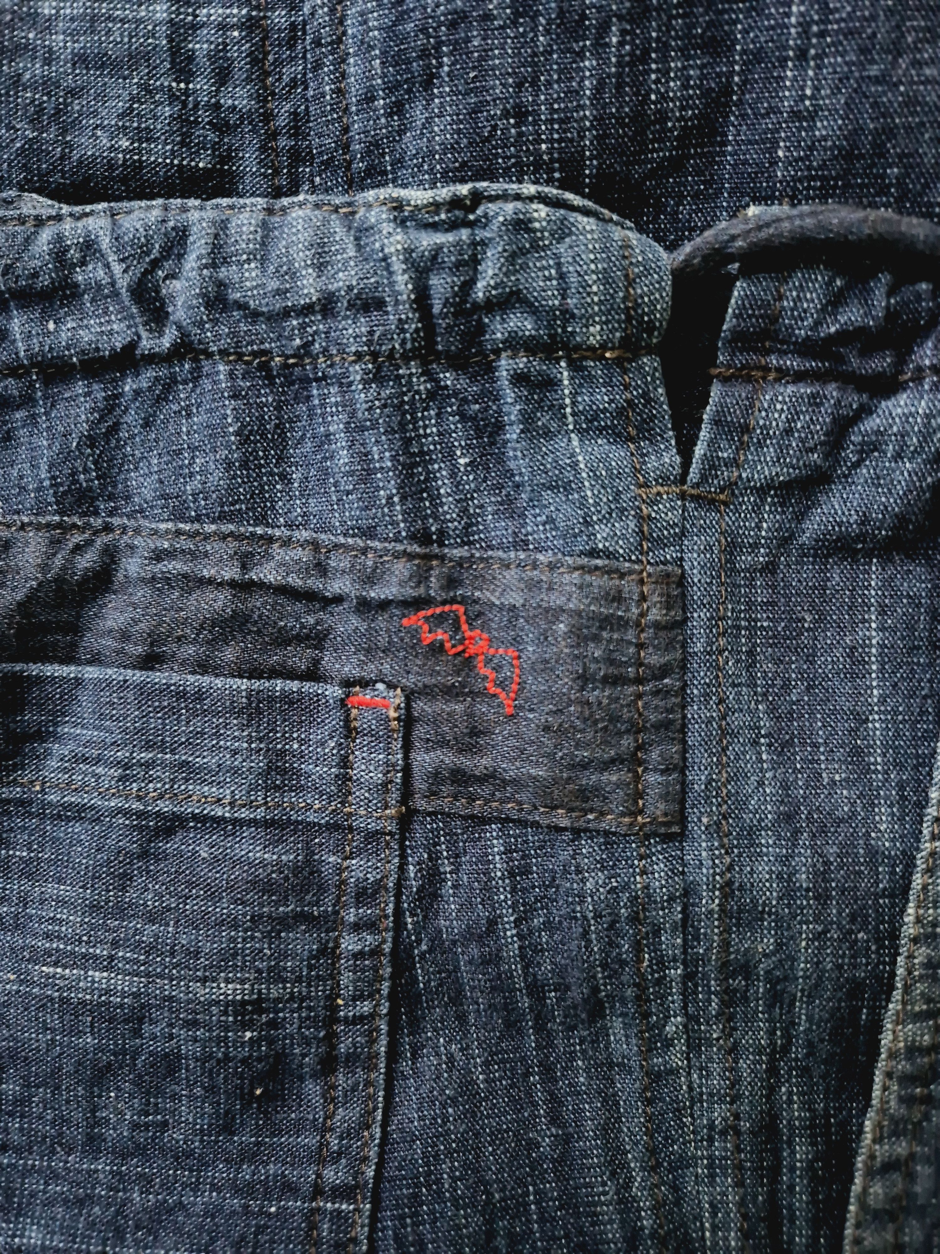 Blue Blue Japan × Japanese Brand Blue Blue Japan Shorts Size US 31 - 6 Thumbnail