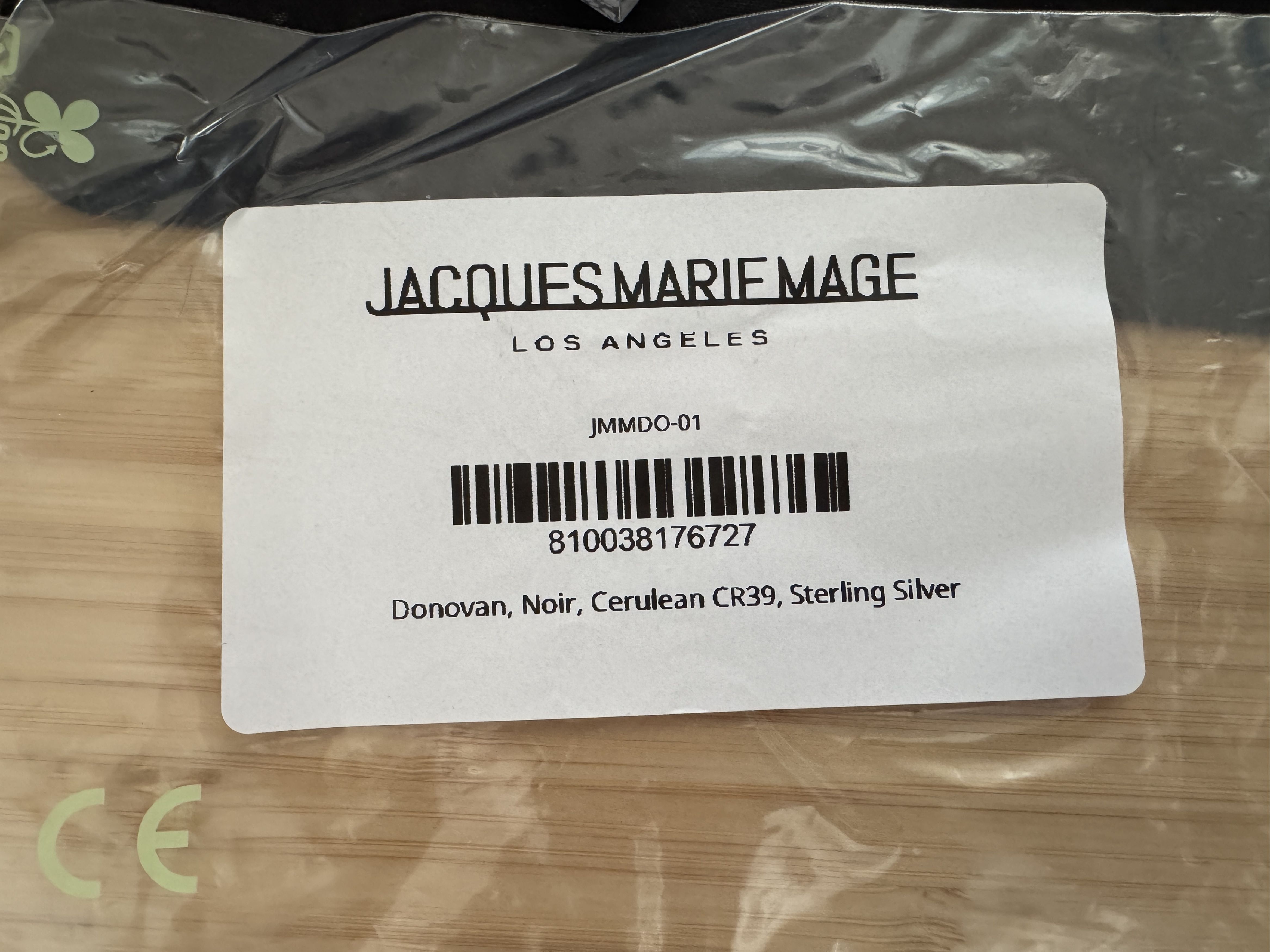 Jacques Marie Mage Jacques Marie Mage - Donovan Noir Size ONE SIZE - 5 Thumbnail
