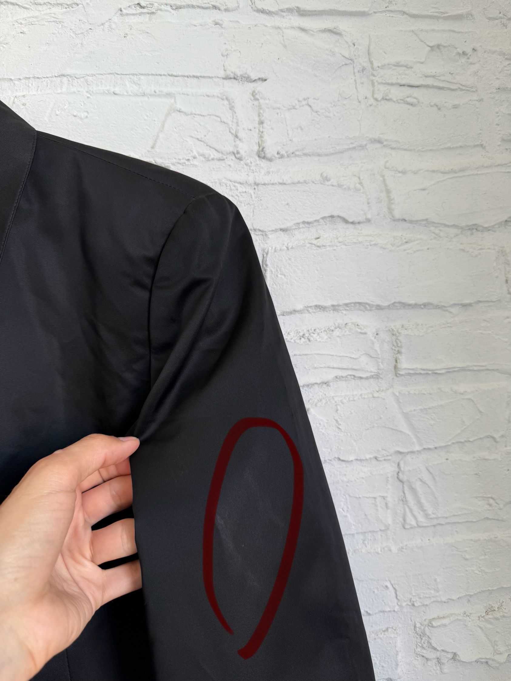 Emporio Armani Vintage 90s Emporio Armani black blazer jacket Size M / US 6-8 / IT 42-44 - 11 Thumbnail