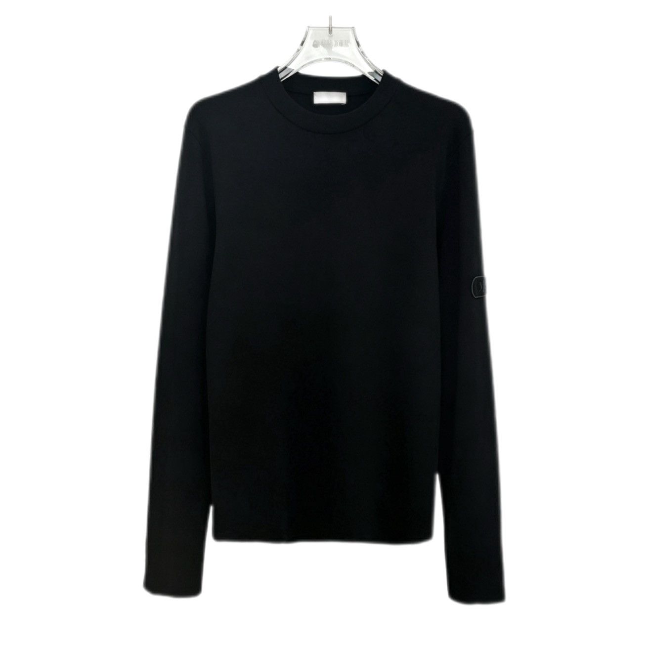Dior DIOR Fitted Sweatshirt With Hook-and-Loop Logo K26WX Size US XS / EU 42 / 0 - 1 Thumbnail