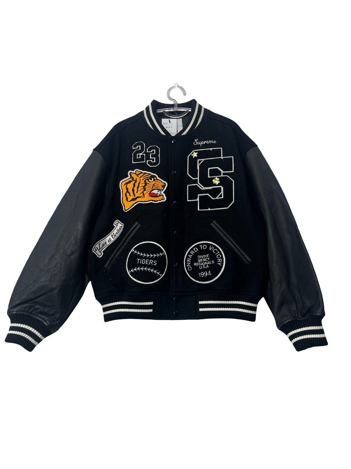 Supreme Supreme Tiger Varsity Jacket Size US M / EU 48-50 / 2 - 1 Thumbnail
