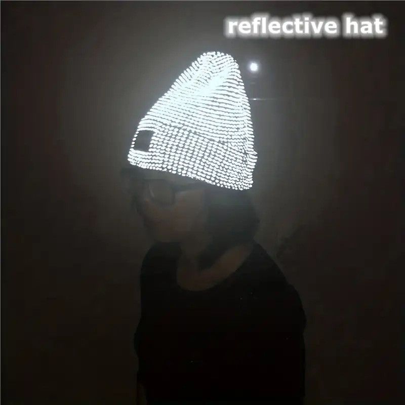 Japanese Brand × Vintage New Reflective Beanie Size ONE SIZE - 4 Thumbnail
