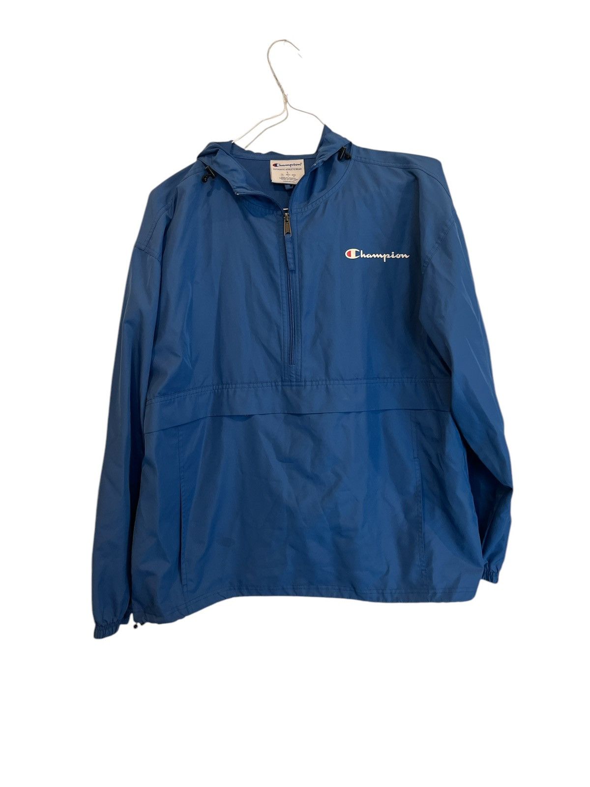 Champion Champion Men's Hoodie 1/2 Zip Windbreaker Polyester Jacket Size US L / EU 52-54 / 3 - 1 Thumbnail