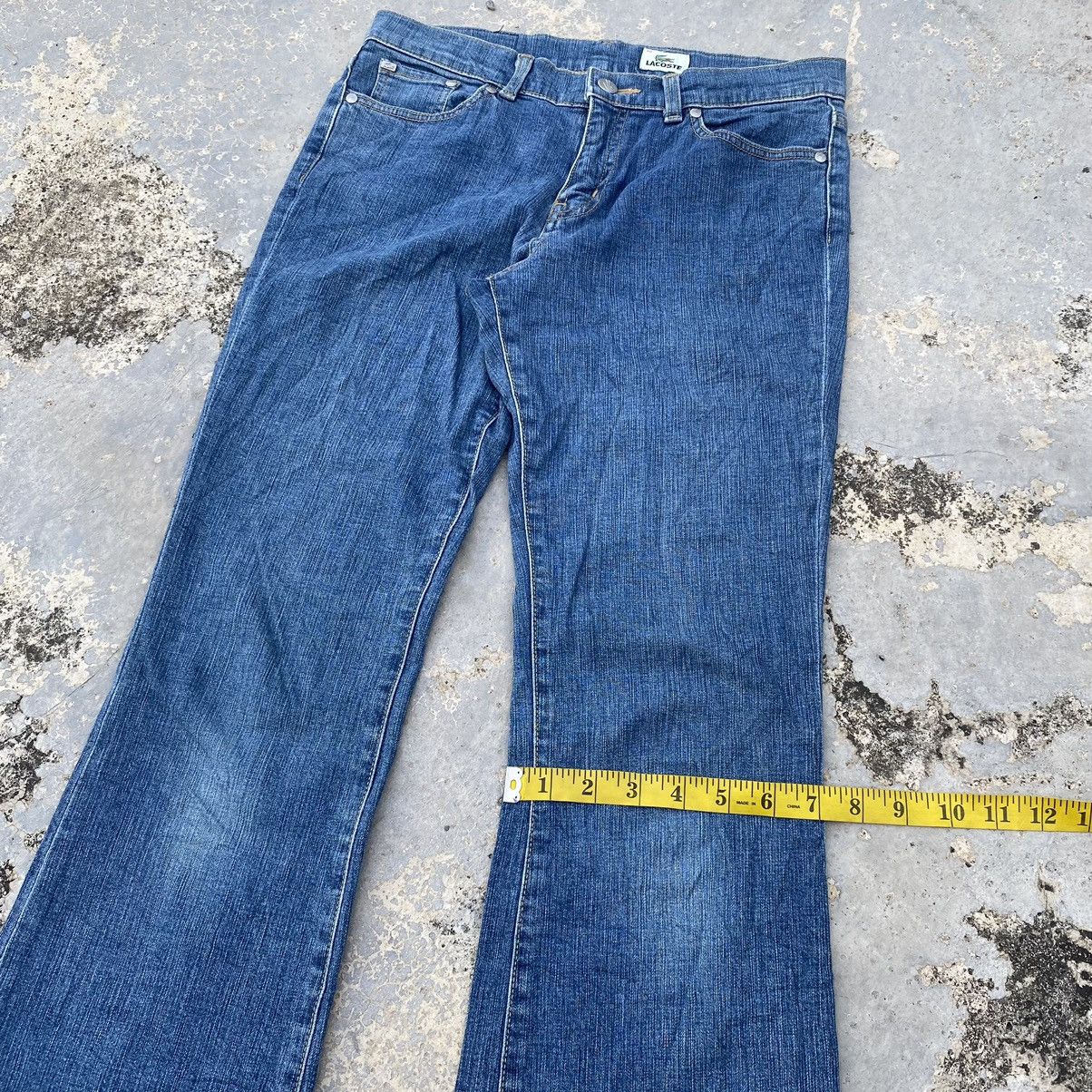 If Six Was Nine × Japanese Brand × Lacoste vintage lacoste bootcut flare jeans Size US 29 - 16 Thumbnail