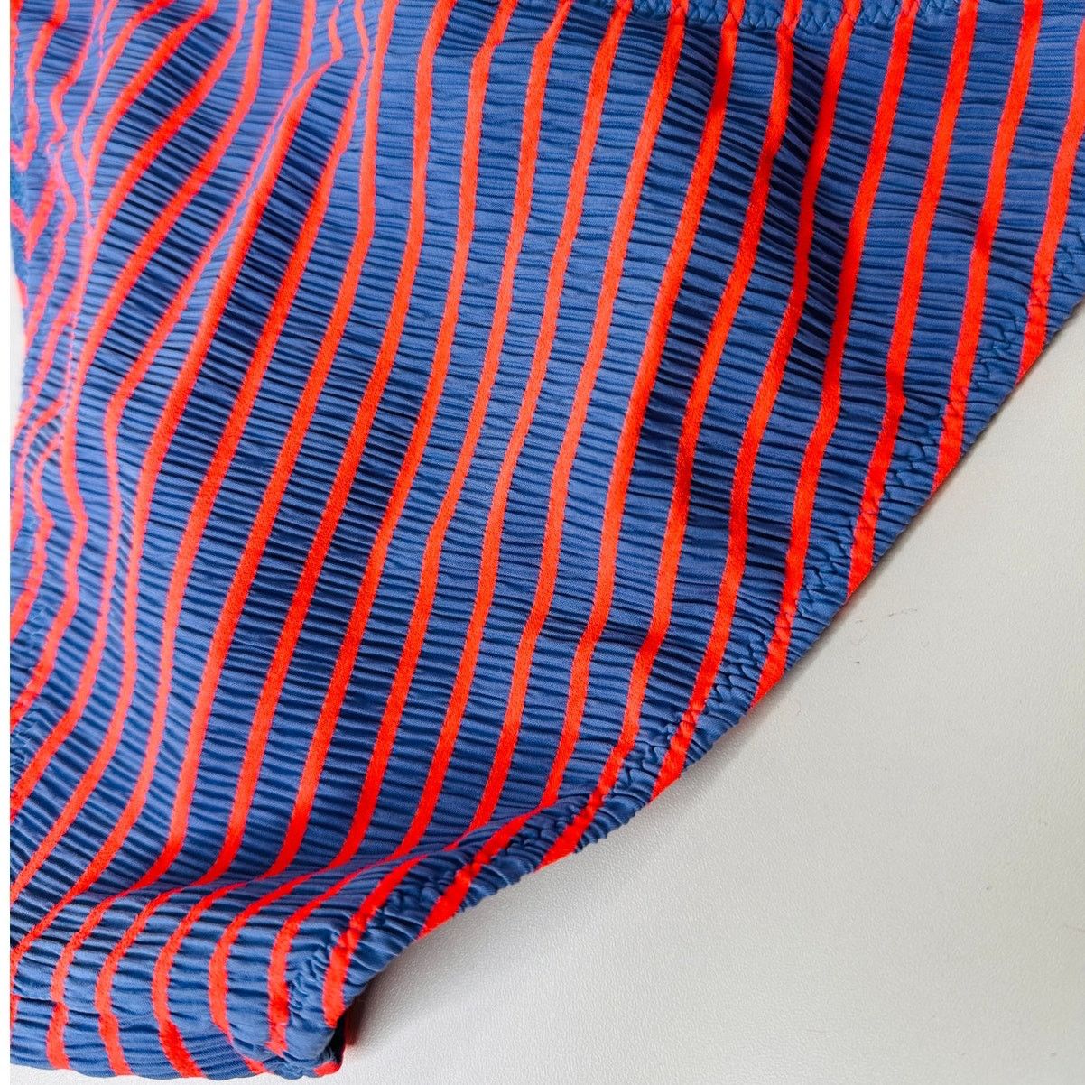 Solid & Striped Solid & Striped Lilac & Orange Striped Front Tie Bikini M Size M / US 6-8 / IT 42-44 - 7 Thumbnail