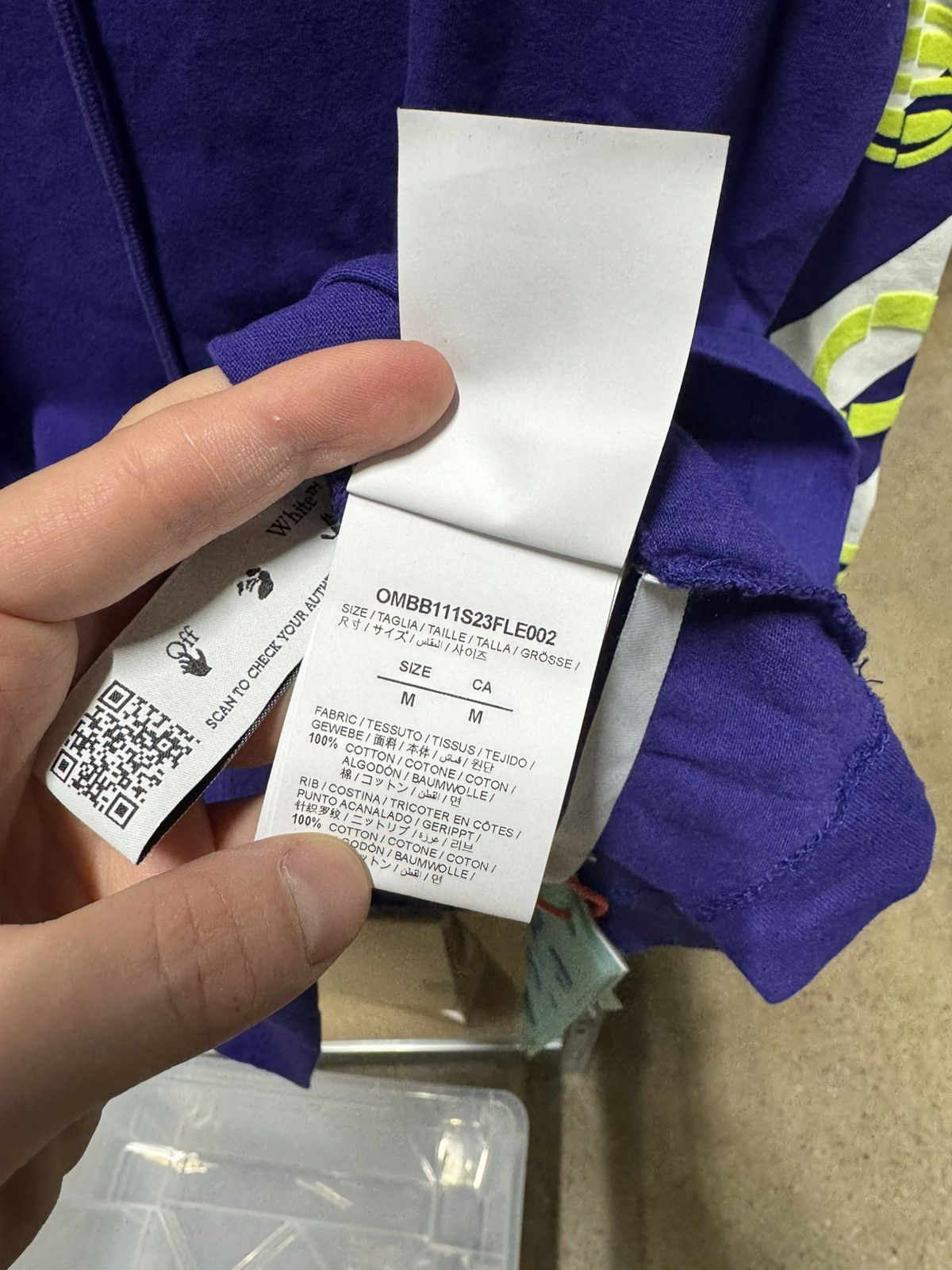 Off-White Off-White Opposite Arrow Hoodie NEW 800$ Size US M / EU 48-50 / 2 - 6 Thumbnail