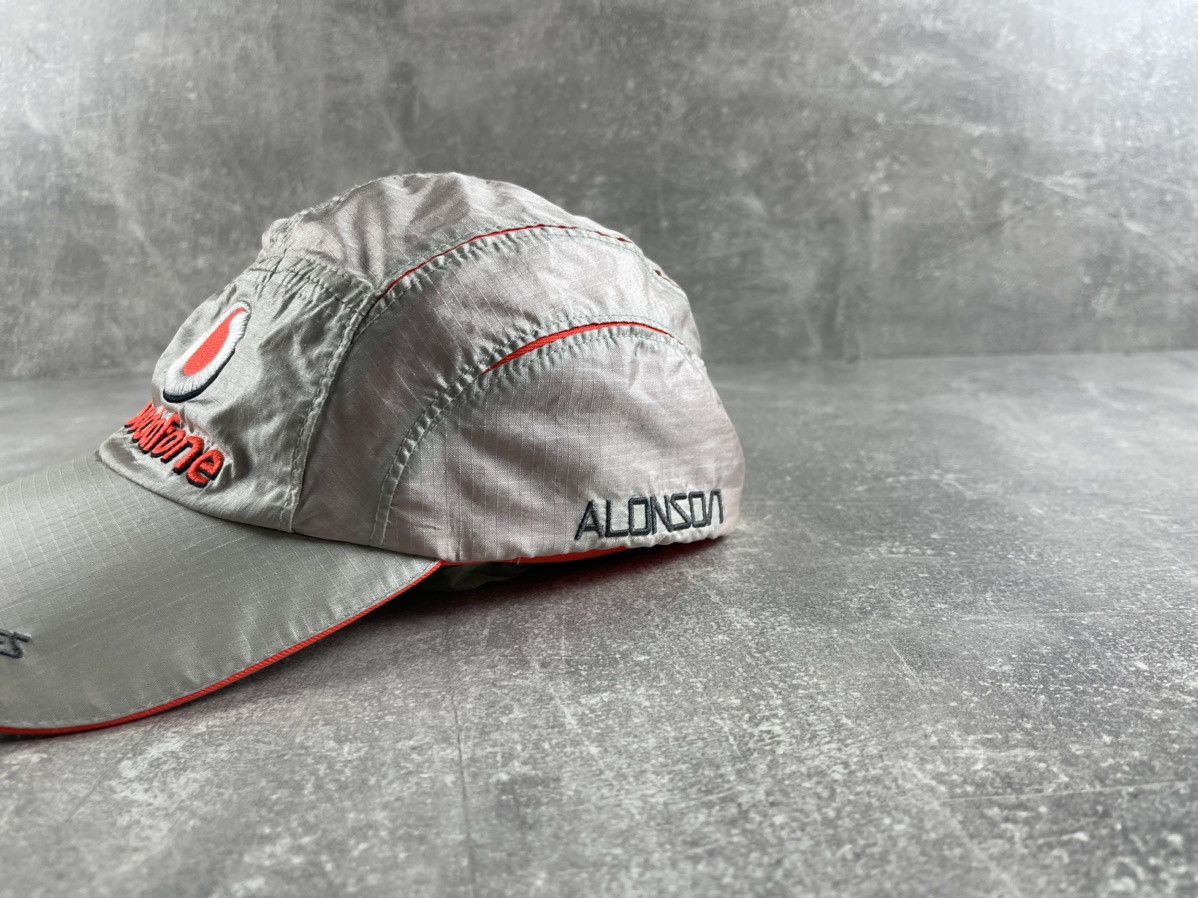 Mercedes-Benz Vodafone McLaren Mercedes Formula 1 Cap 00s Red Racing Hat Size ONE SIZE - 4 Thumbnail