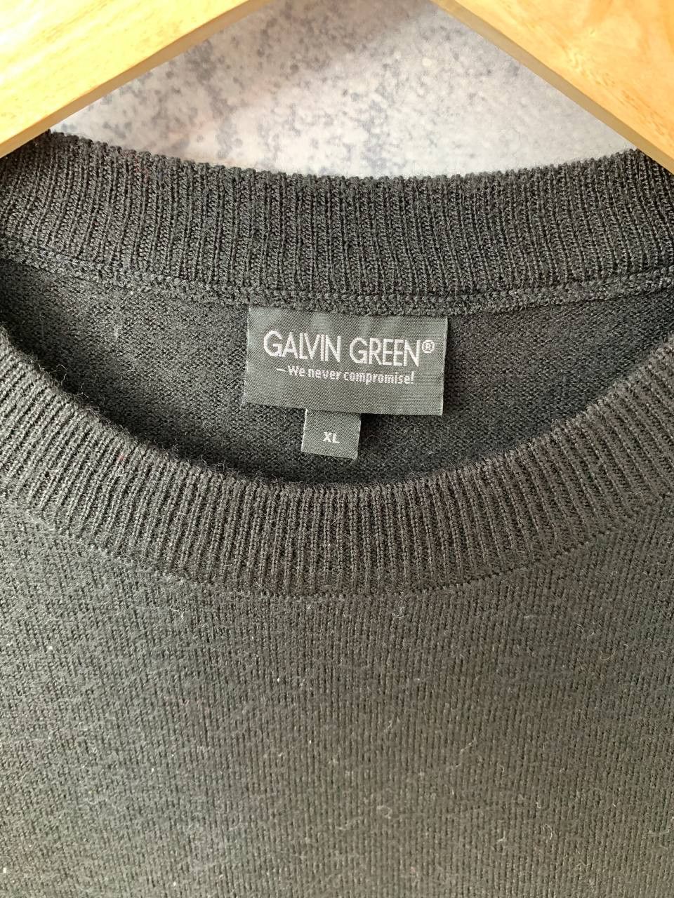 Other Galvin Green Wool Sweater Pullover Jumper Size US XL / EU 56 / 4 - 6 Thumbnail