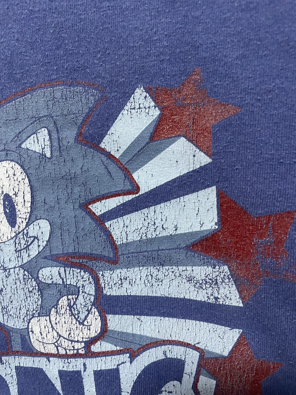 Nintendo × Vintage Vintage 1999 Sonic The Hedgehog Sega T Shirt 90s Tee Size US M / EU 48-50 / 2 - 6 Thumbnail