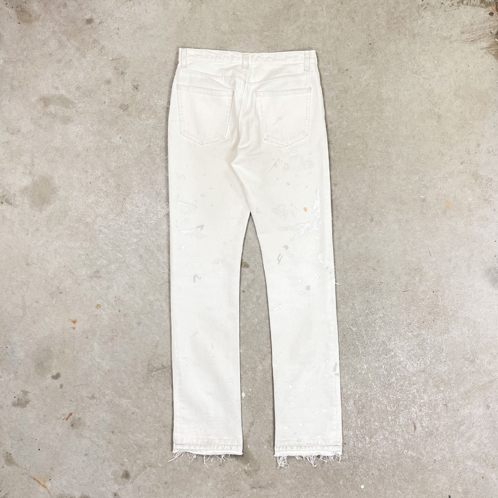 Helmut Lang Archive Helmut Lang Painter Denim White Jeans - 1999 Size US 28 / EU 44 - 3 Thumbnail
