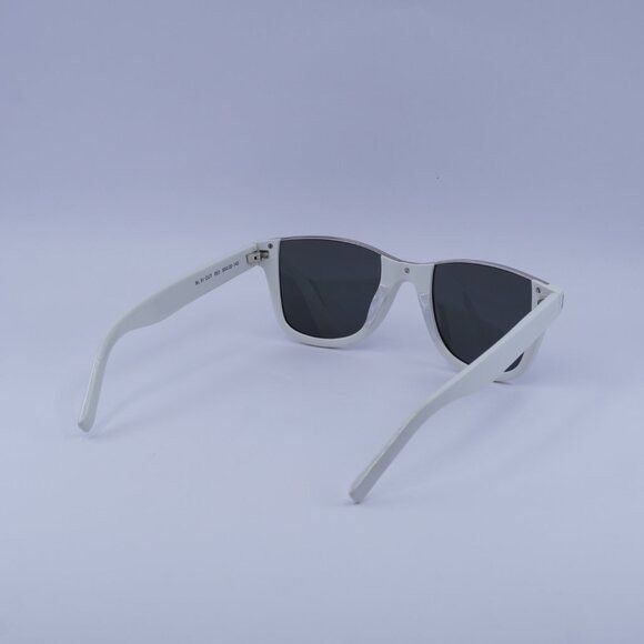 Saint Laurent Paris Saint Laurent SL 51 CUT 003 Sunglasses Ivory/Silver Square Size ONE SIZE - 5 Thumbnail
