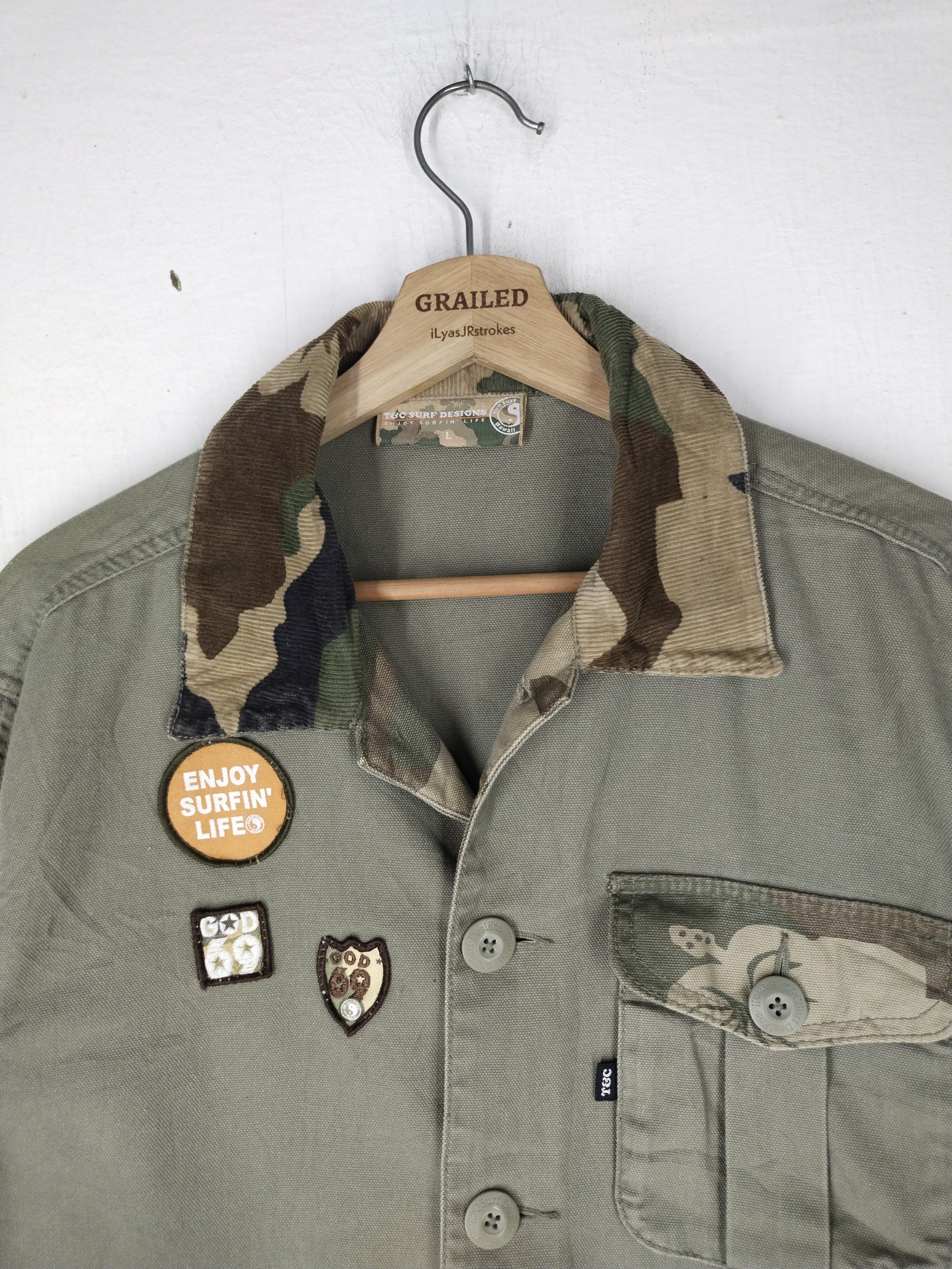 If Six Was Nine T&C Surf Design Surfing Tactical Jacket Size US L / EU 52-54 / 3 - 3 Thumbnail