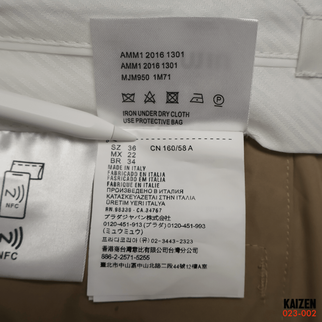 Miu Miu MIU MIU - CARGO PANTS Size 29" - 11 Thumbnail