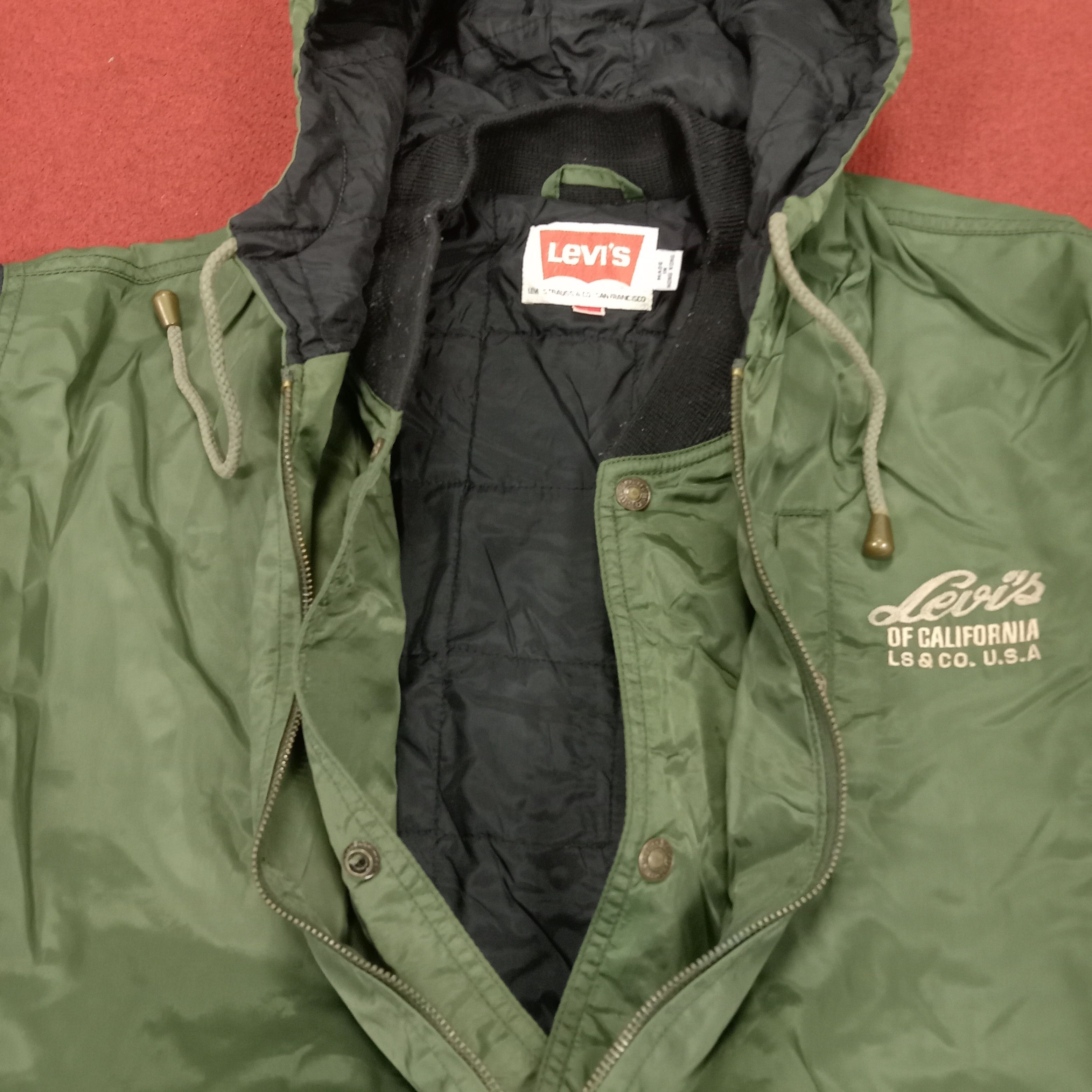 Levi's × Vintage Levis California Streetwear Style Jacket Hoodies Size US XXL / EU 58 / 5 - 9 Thumbnail