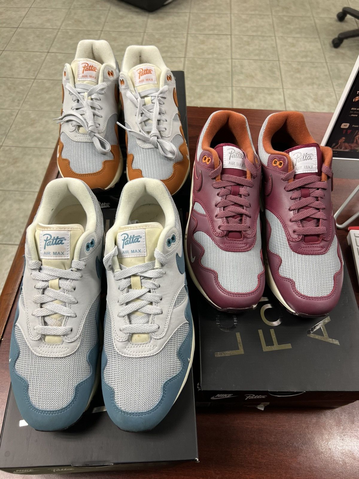 Nike × Patta Nike Air Max 1 x Patta Size US 8.5 / EU 41-42 - 11 Thumbnail