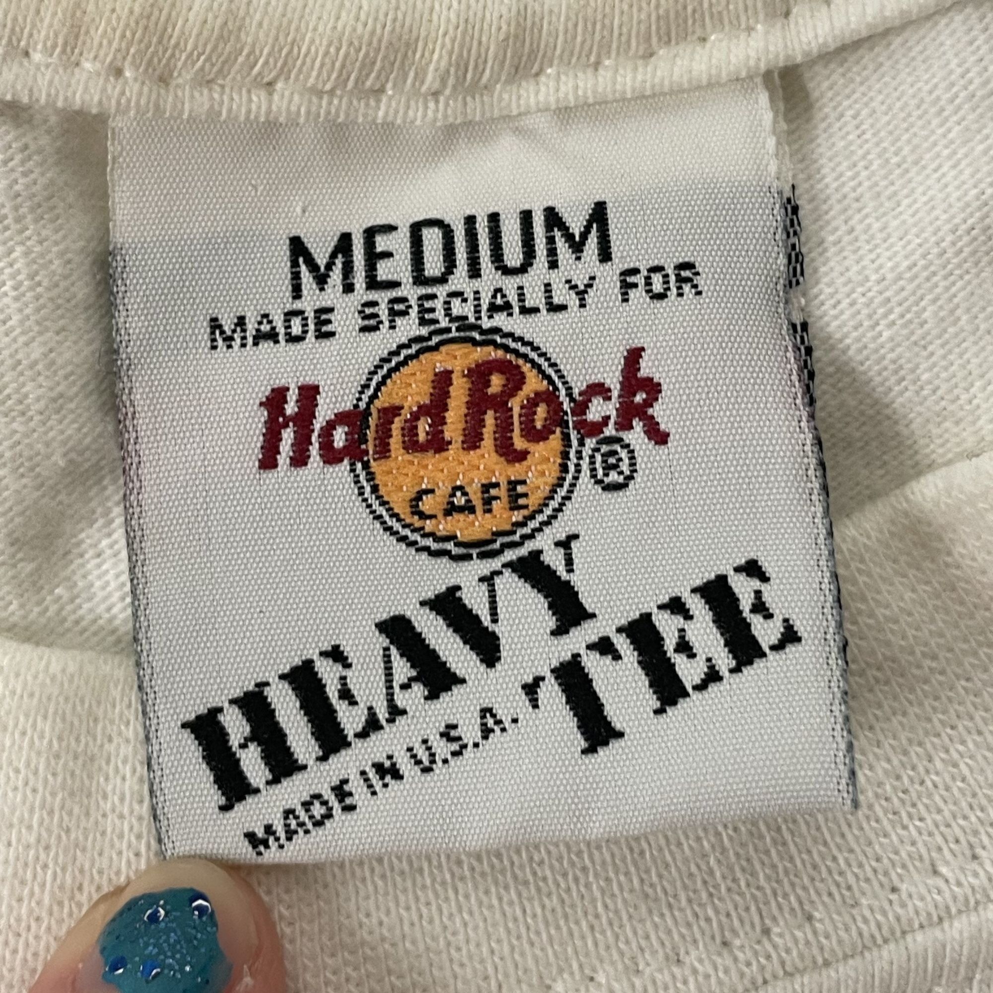 Hard Rock Cafe Vtg Hard Rock Cafe Atlantic City CASINO Graphic T Shirt Size US M / EU 48-50 / 2 - 7 Thumbnail