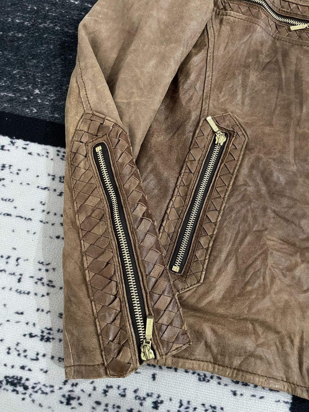 ABAHOUSE Vintage Abahouse Leather Jacket Size US S / EU 44-46 / 1 - 8 Thumbnail