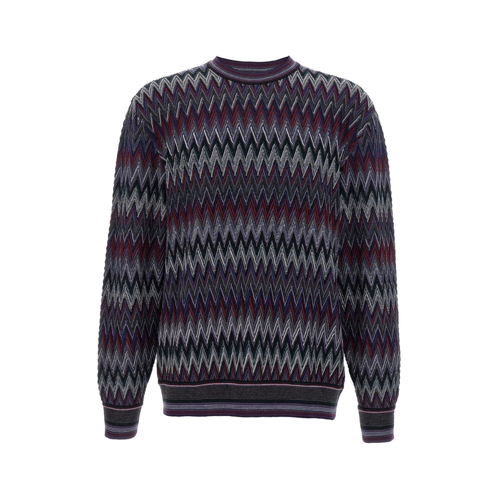Missoni MISSONI Multicolor Wool Sweater New & Authentic (Men's size: Size US XXL / EU 58 / 5 - 1 Thumbnail