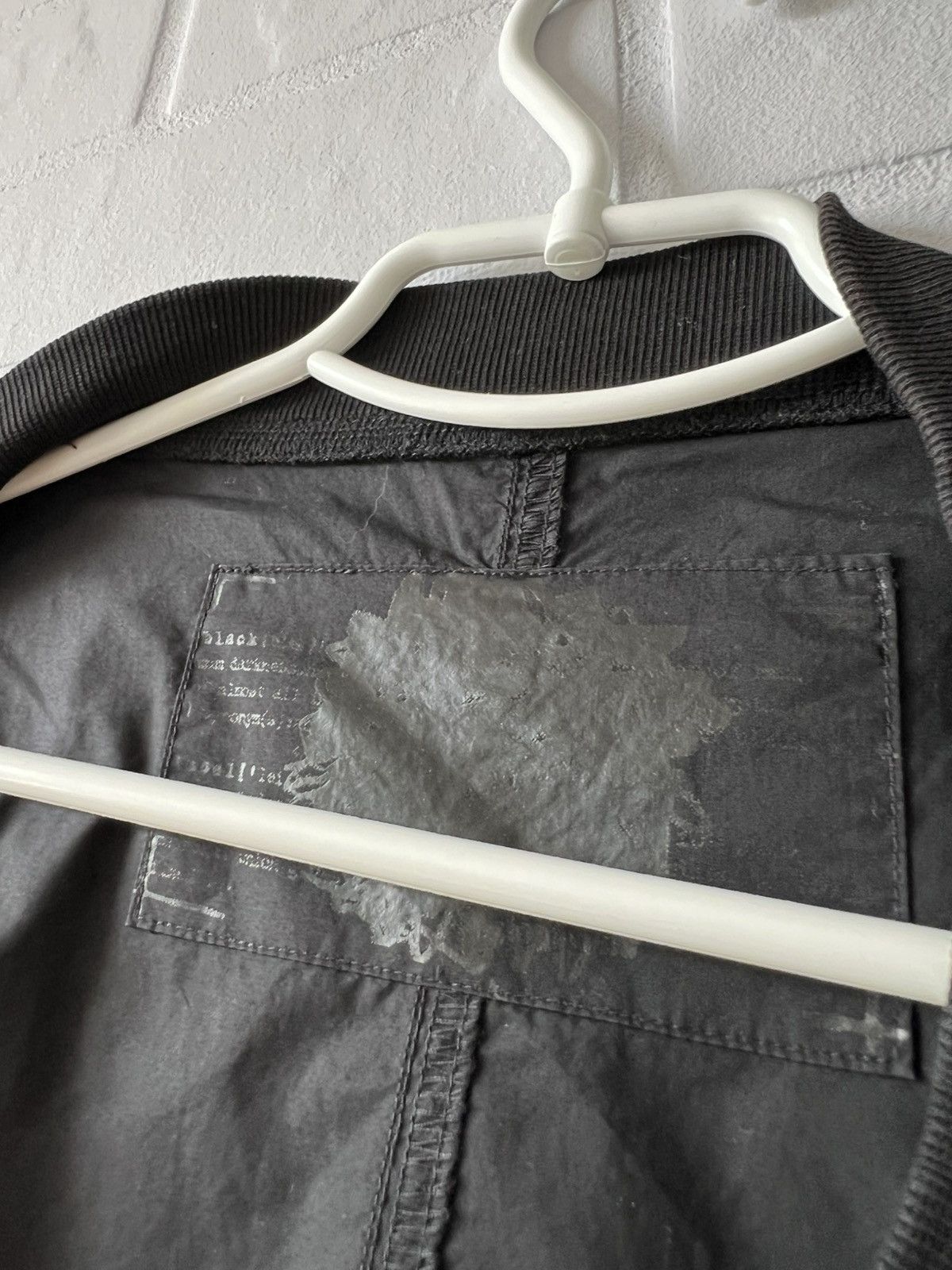 Rundholz Rundholz Lightweight Bomber Jacket Cotton Blend Black Size L Size L / US 10 / IT 46 - 18 Thumbnail