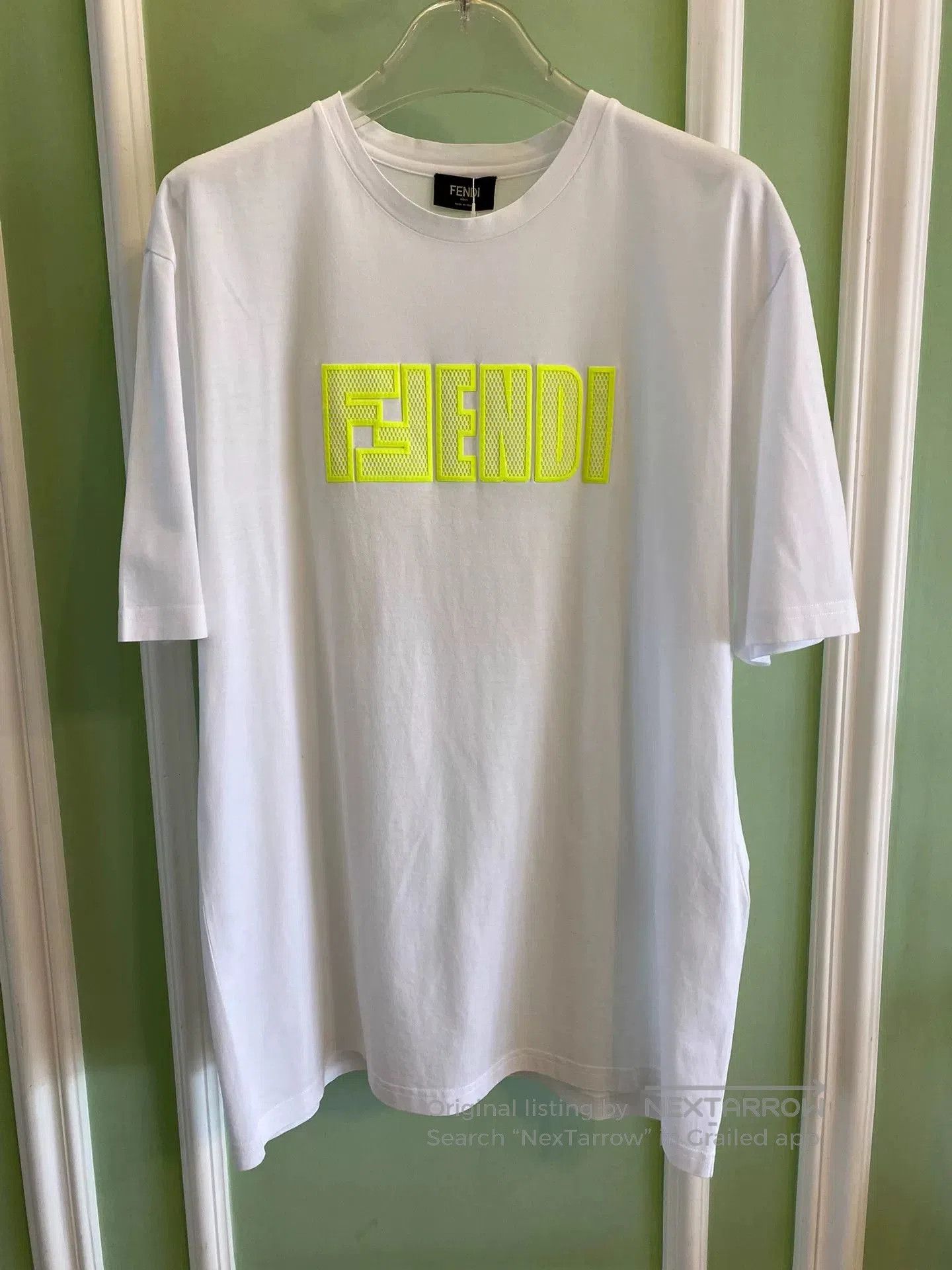 Fendi Fendi Yellow Logo Short. Size US L / EU 52-54 / 3 - 3 Thumbnail