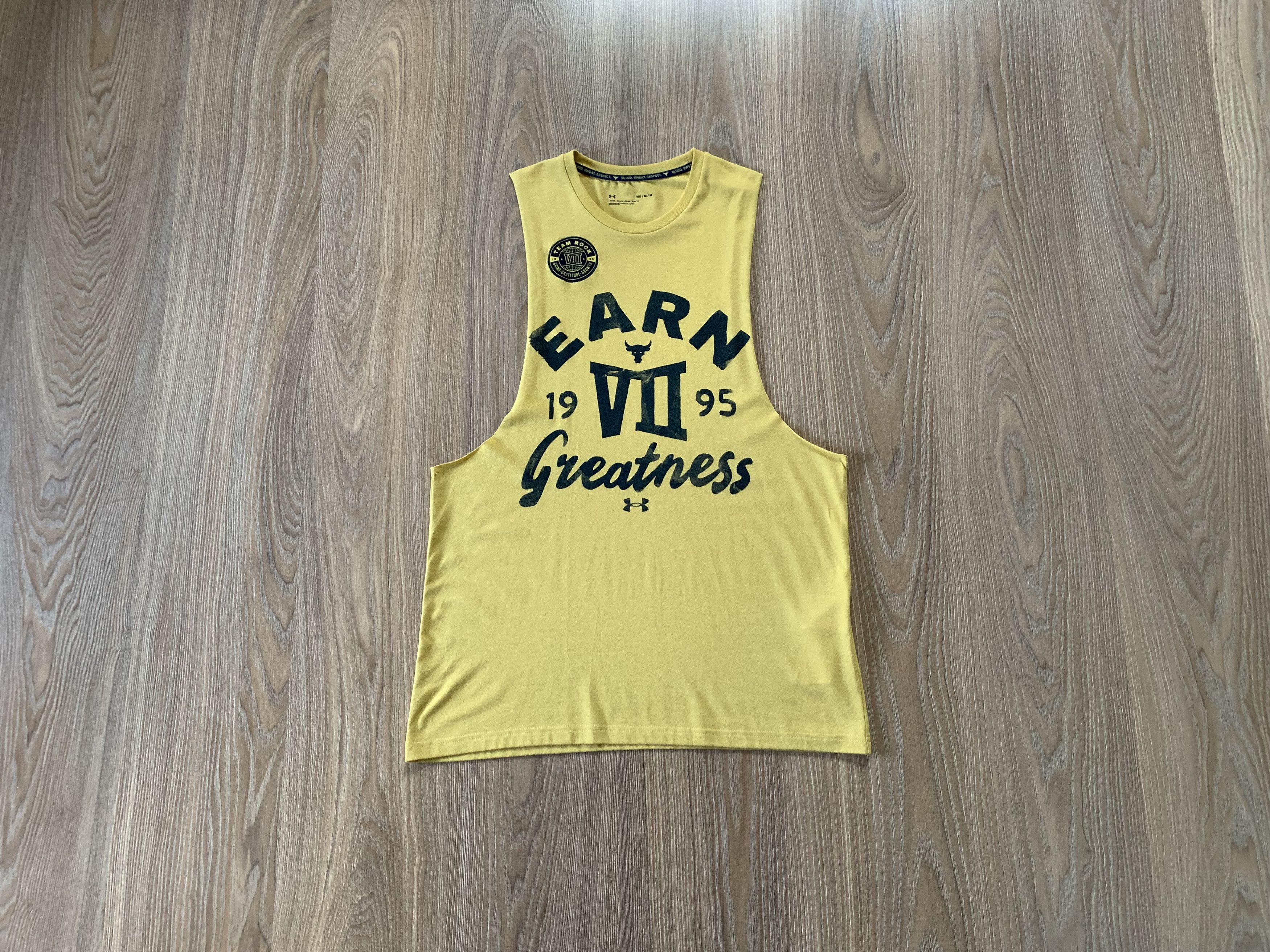 Under Armour Under Armour Men's Team Rock Sleeveless Earn Greatness Tank Size US M / EU 48-50 / 2 - 1 Thumbnail