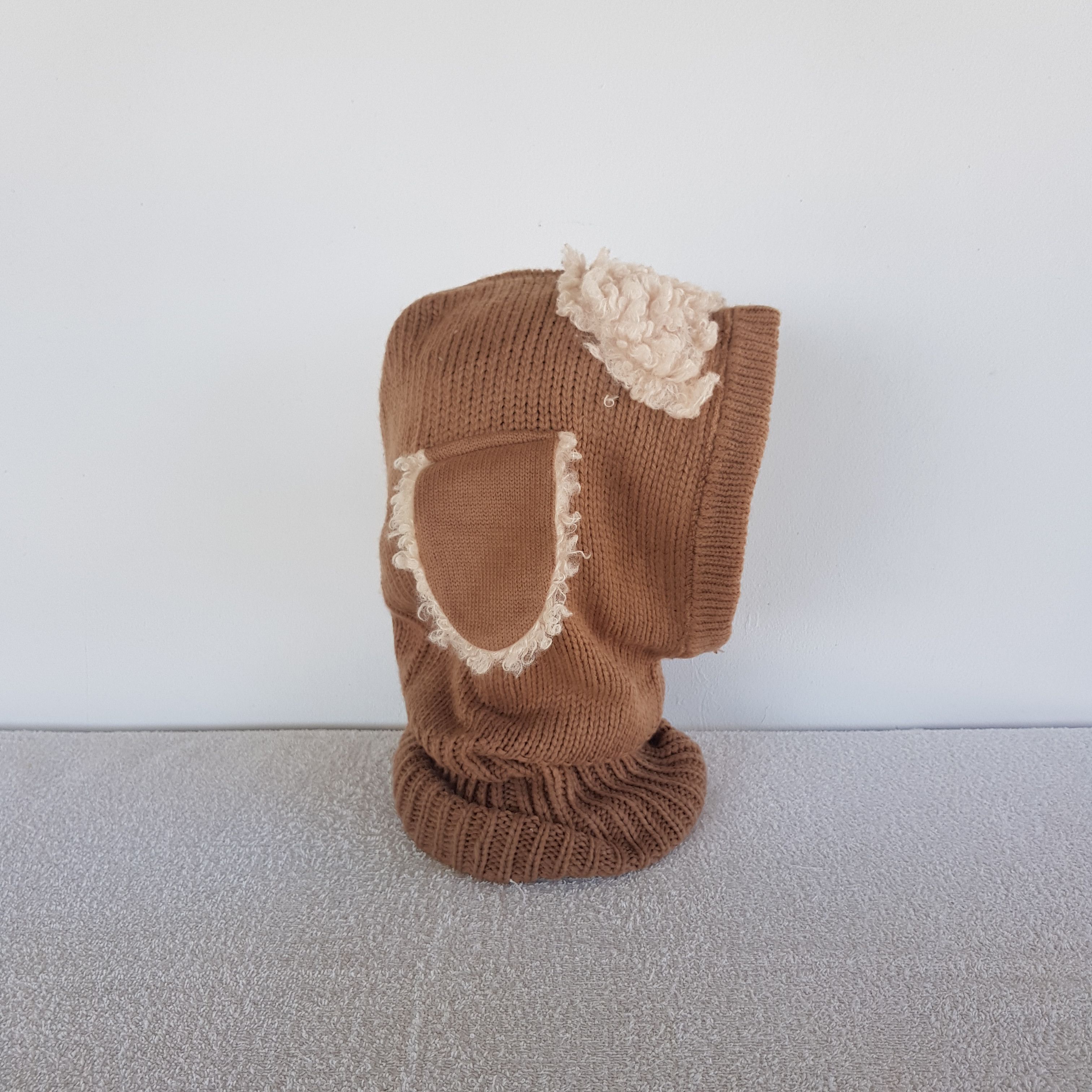 Japanese Brand Vintage Sheep Beanie Japanese Snow Caps Earflap Hats Size ONE SIZE - 3 Thumbnail