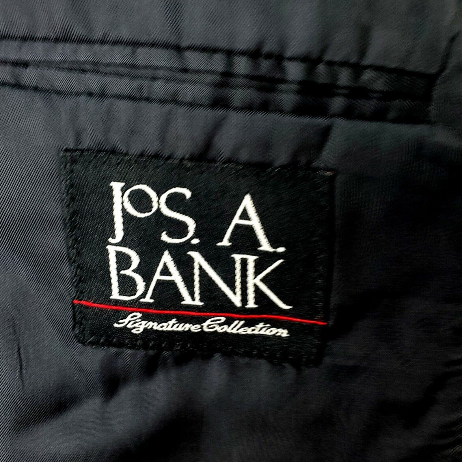 Jos. A. Bank Jos A Bank Signature Wool 2 Button Blazer 42L Gray Sport Coa Size 42L - 9 Thumbnail