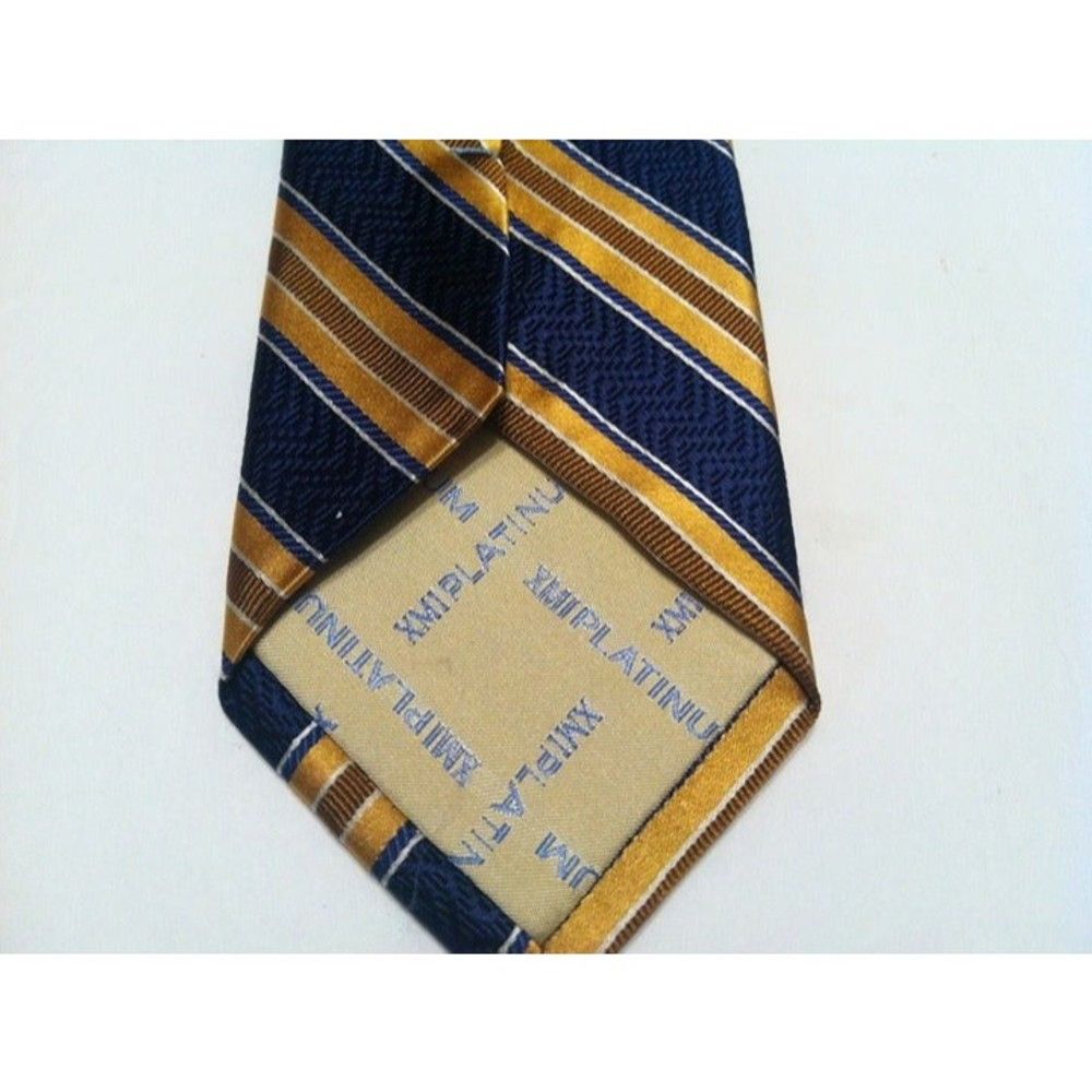 XMI Platinum XMI PLATINUM MEN'S NEW TIE WIDTH: 3 1/4" Size ONE SIZE - 3 Thumbnail