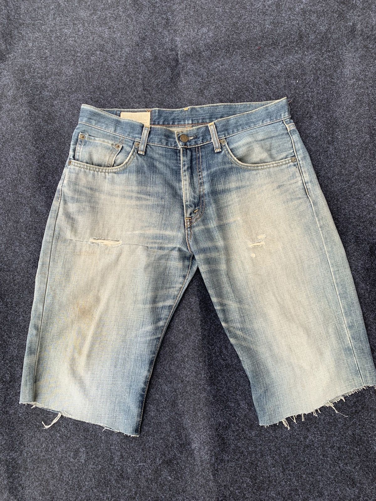 Edwin Distressed Edwin 503 short pants denim Size US 32 / EU 48 - 1 Thumbnail
