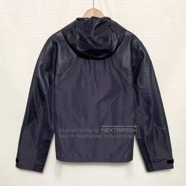 Louis Vuitton LV Patchwork Leather Hooded Jacket. Size US L / EU 52-54 / 3 - 2 Thumbnail
