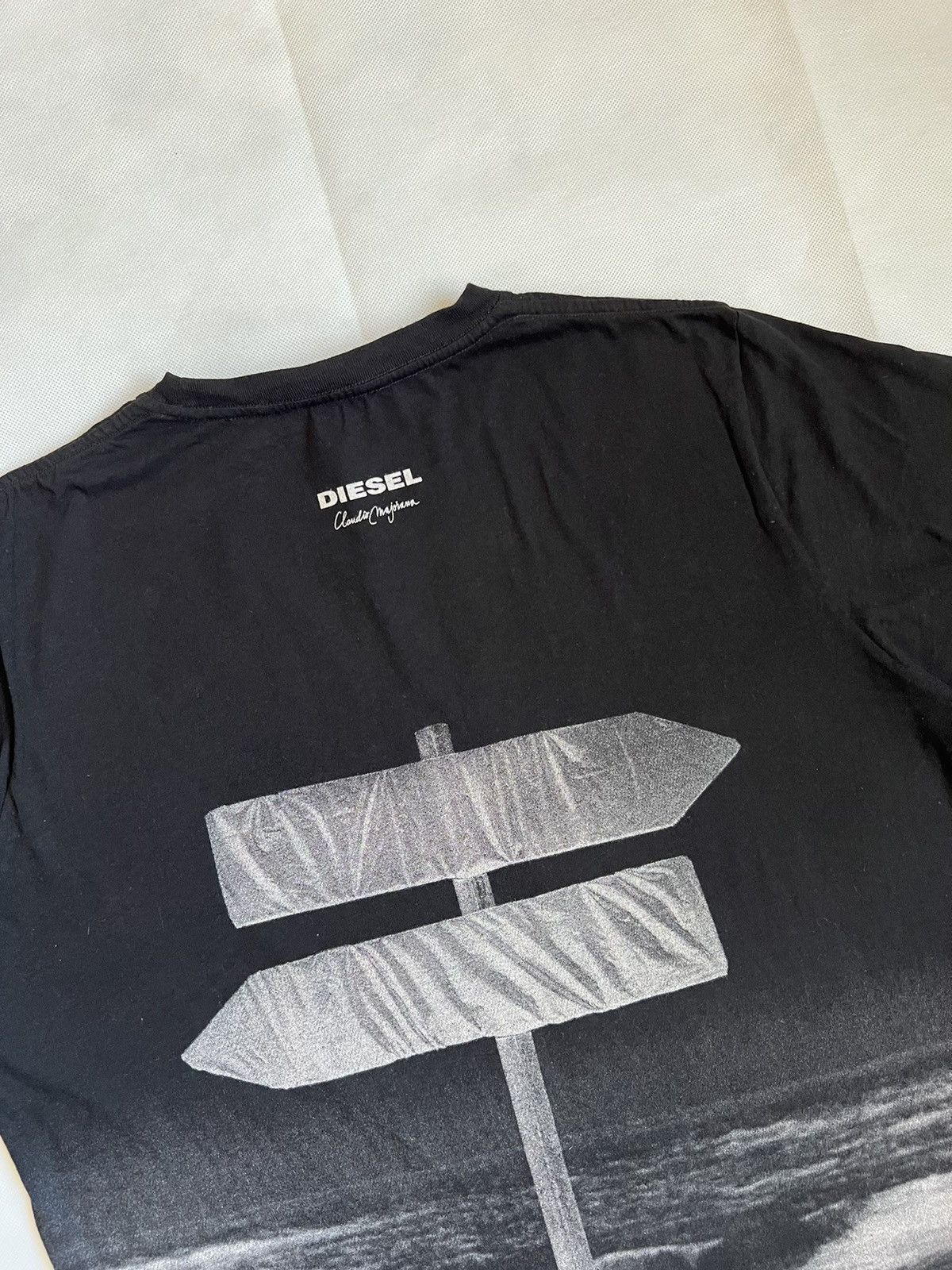 Designer × Diesel Diesel Claudio Majorana Take Me Home Black Tshirt Size US M / EU 48-50 / 2 - 7 Thumbnail
