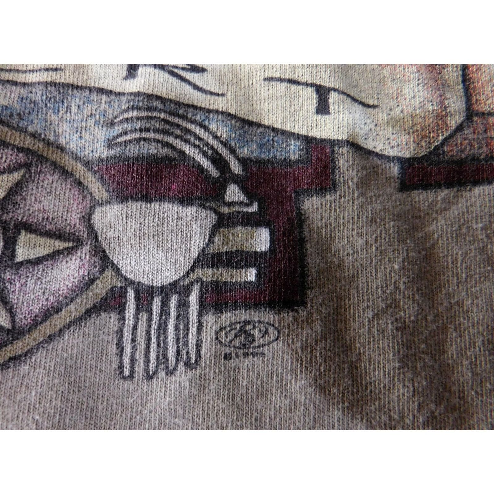 FRED VINTAGE Painted Desert Shirt Mens Large Brown Tan Graphic Southwest Fred Harvey Arizona Travel Western Nature Size US L / EU 52-54 / 3 - 4 Thumbnail