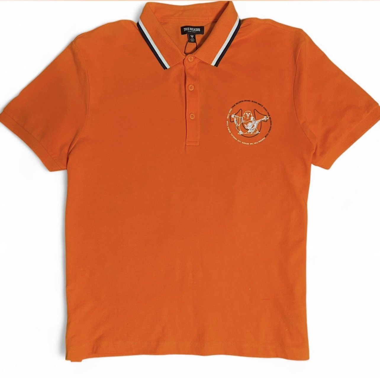 True Religion Orange True Religion Polo Size US L / EU 52-54 / 3 - 1 Thumbnail