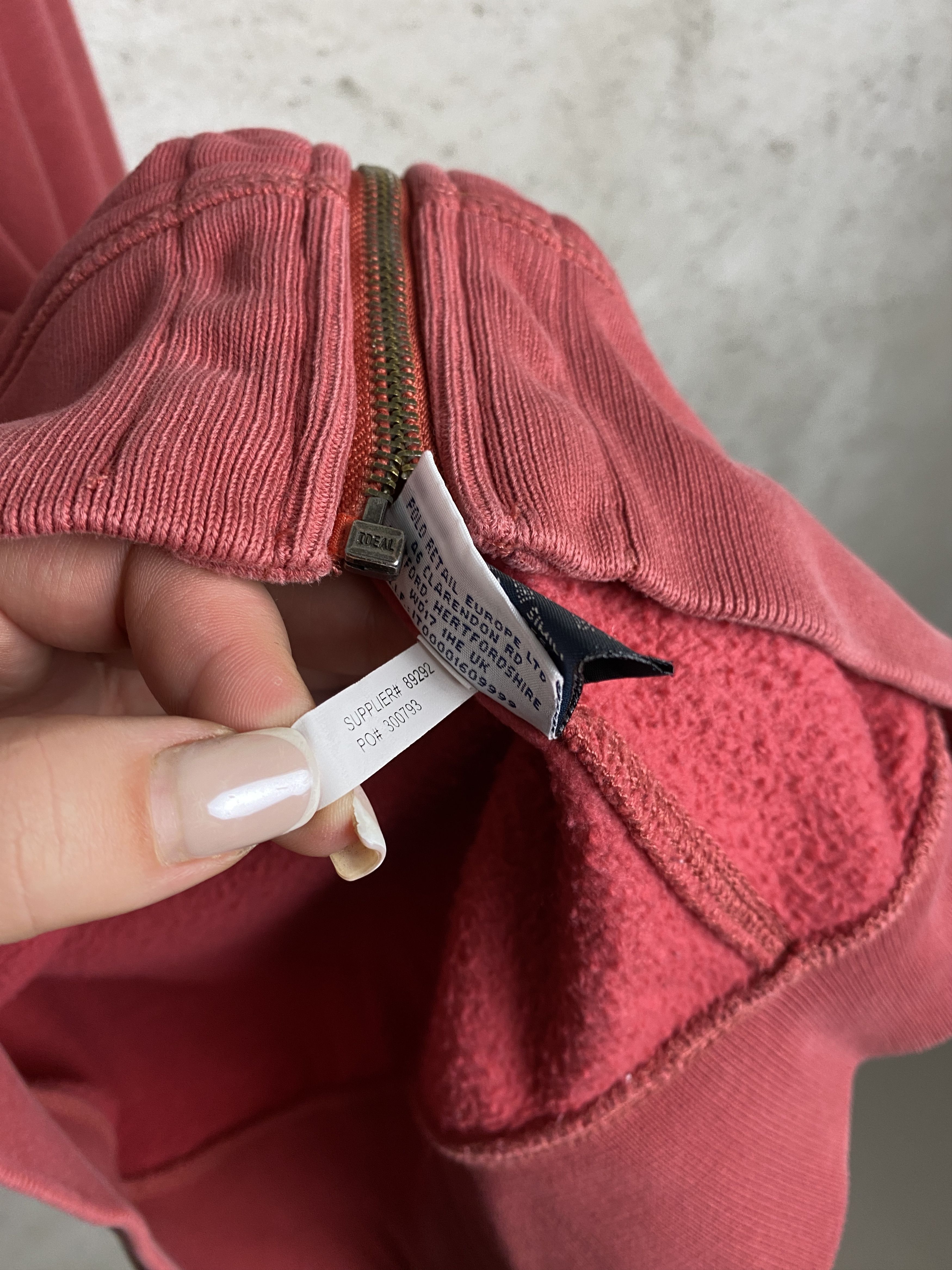 Polo Ralph Lauren Polo Ralph Lauren vintage heavy zip-up hoodie Size US L / EU 52-54 / 3 - 5 Thumbnail