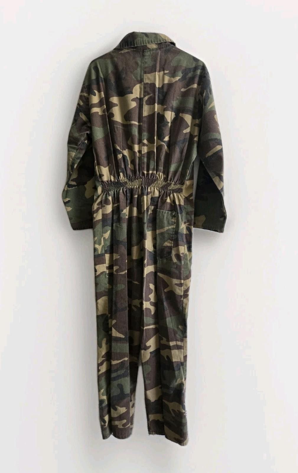 Other Vintage All Weather Outerwear Camo Coveralls Mens M USA MADE Size ONE SIZE - 2 Thumbnail
