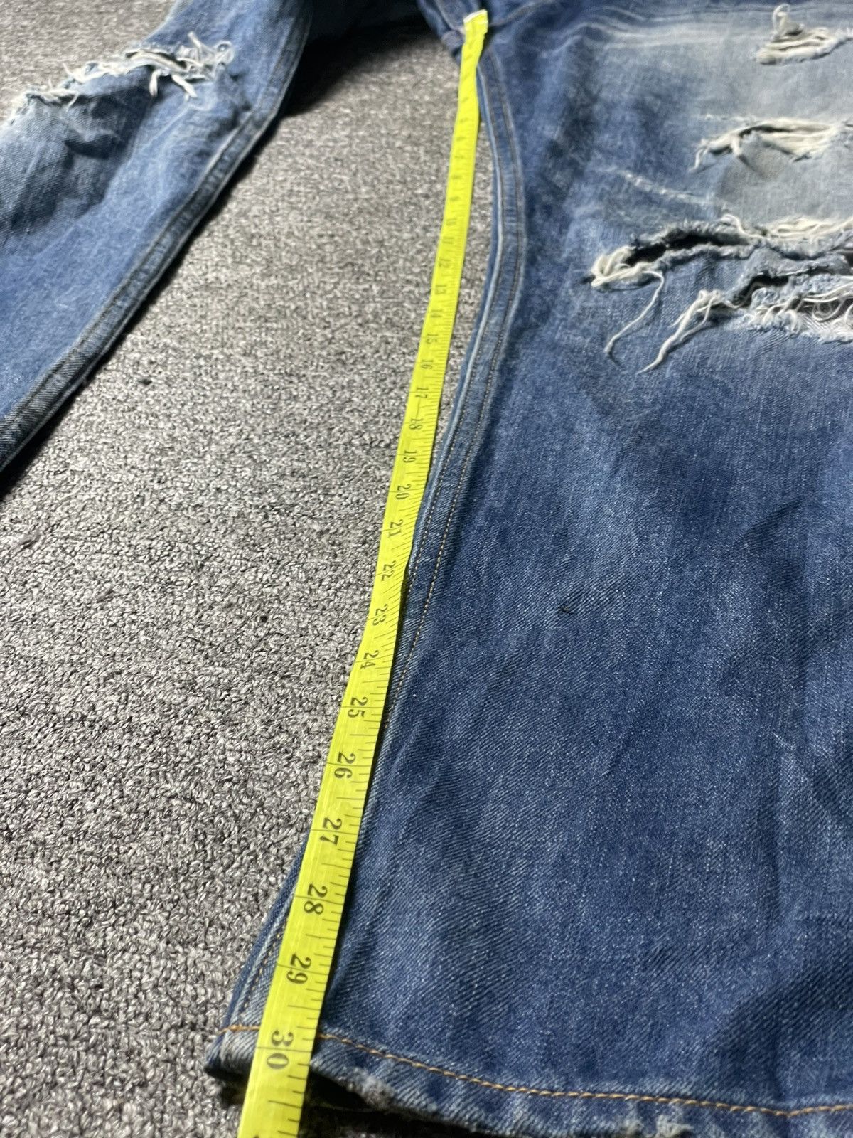 URBAN RESEARCH DOORS × Vintage URBAN RESEARCH Ripped Denim Jeans (91) Size US 32 / EU 48 - 8 Thumbnail