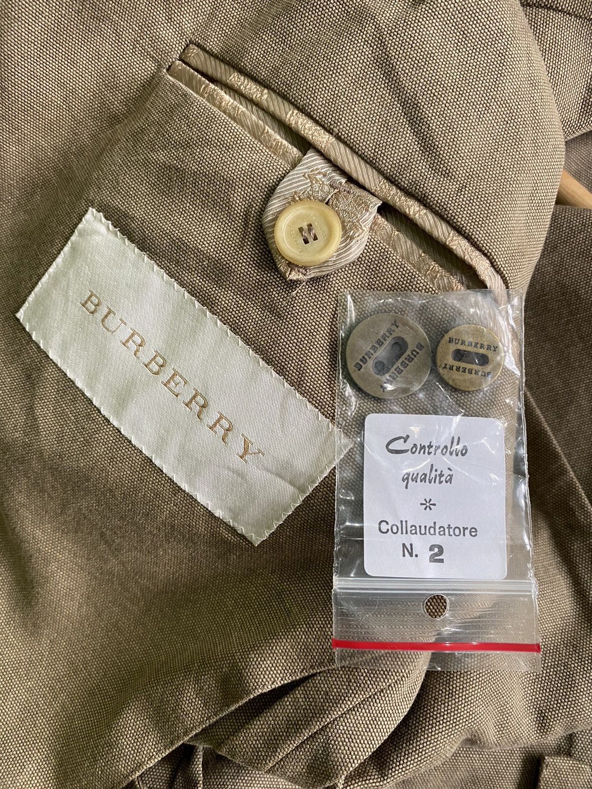 Burberry Vintage 80s Burberry Coat cotton Made in itali Size M / US 6-8 / IT 42-44 - 10 Thumbnail