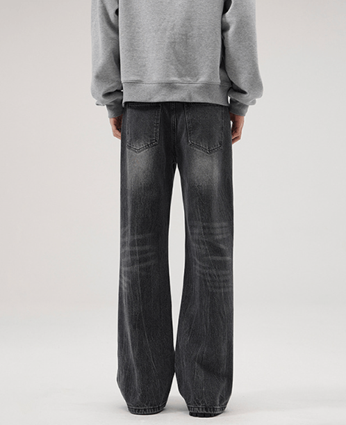 Japanese Brand × Vintage Retro high street American style loose flared baggy jeans Size US 32 / EU 48 - 5 Thumbnail