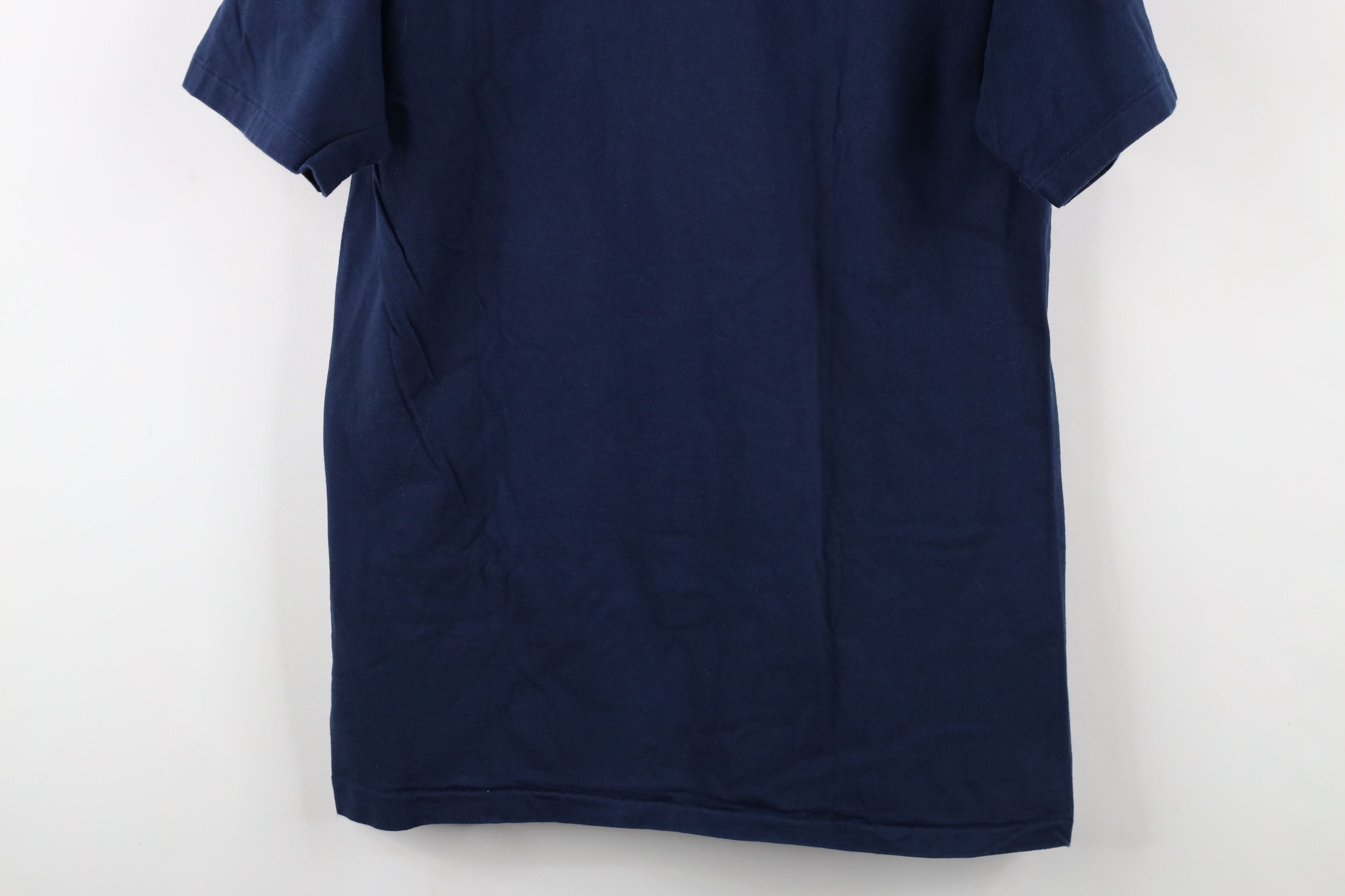 Vintage Vintage 90s Ohio State University T-Shirt Blue Cotton USA Size US L / EU 52-54 / 3 - 9 Thumbnail
