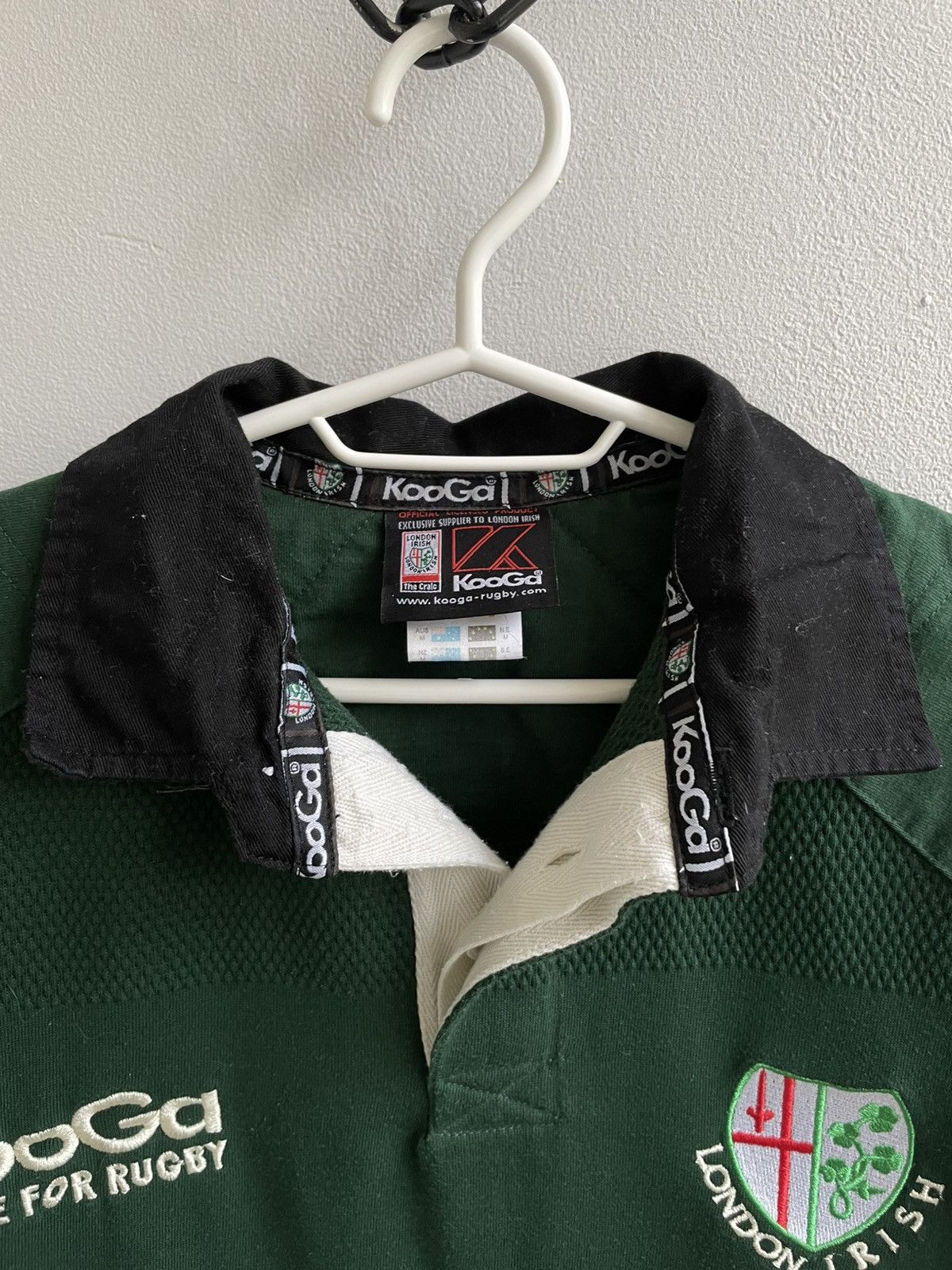 Vintage RARE London Irish Rugby Union Mens Jersey KooGa Shirt Trikot Size US M / EU 48-50 / 2 - 7 Thumbnail