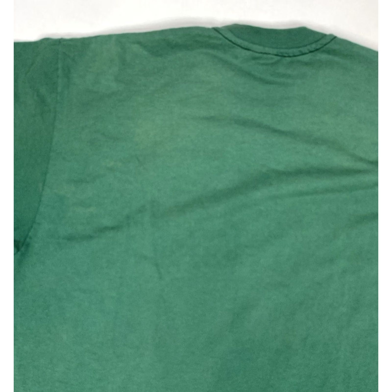Hanes VINTAGE NVUS Graphic T-shirt Men XL Green USA 90s Single Stitch Size US XL / EU 56 / 4 - 7 Thumbnail
