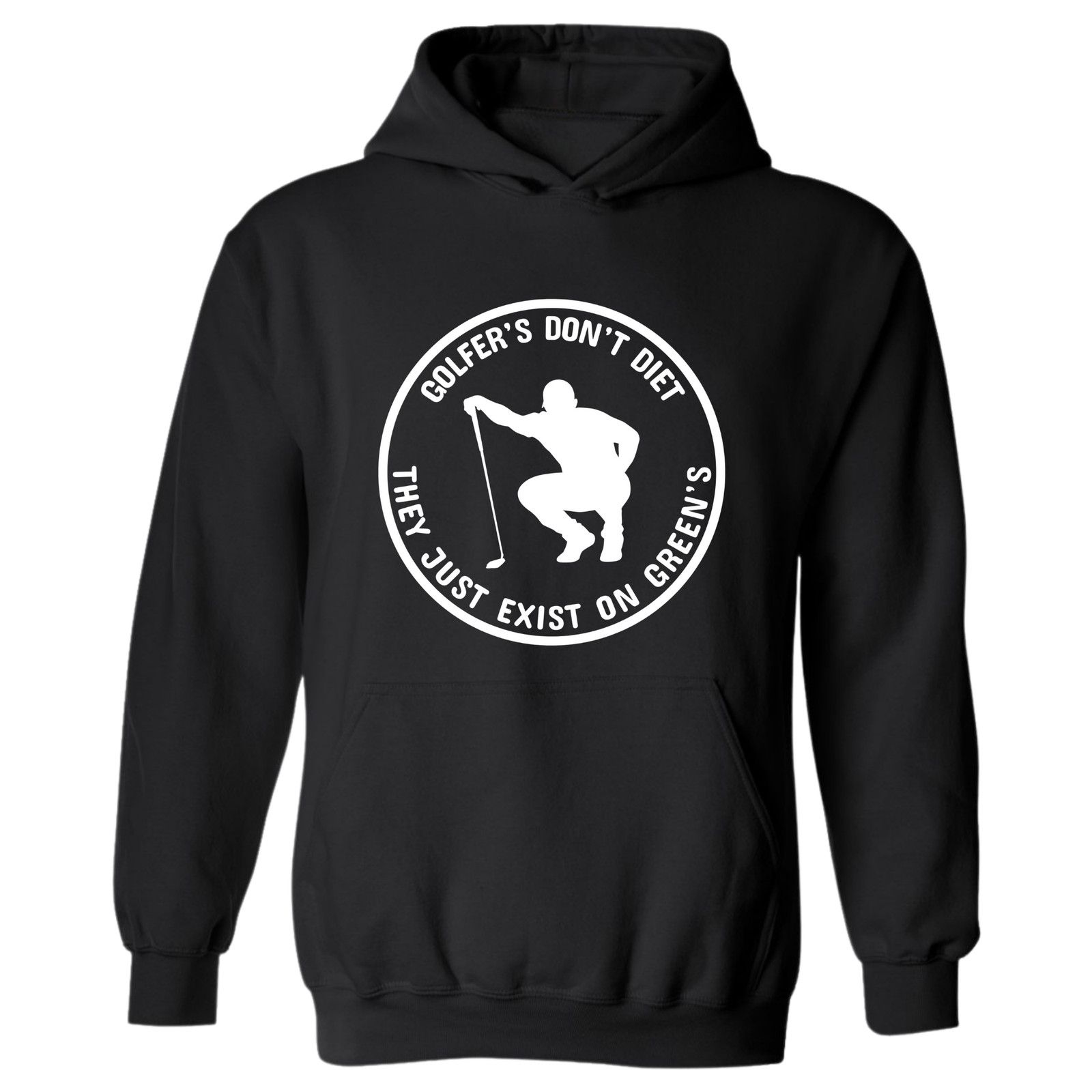 & Other Stories Golf Hoodie Golfers Don't Diet Funny Man Golfer Sweatshirt Size US L / EU 52-54 / 3 - 9 Thumbnail