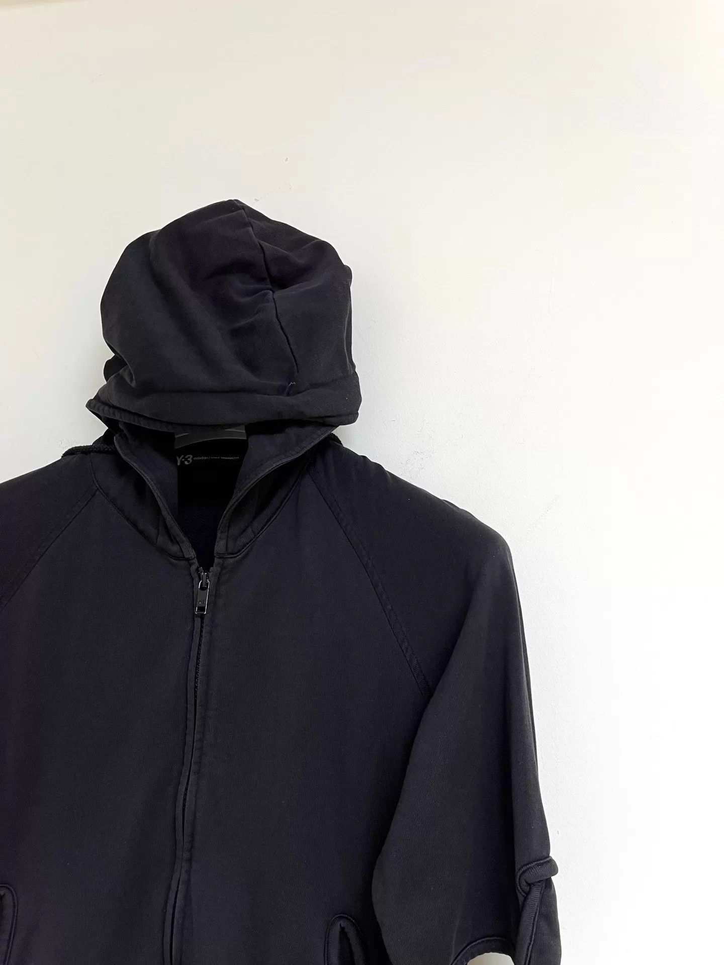 Adidas Adidas Y-3 Cutout Hoodie 10ss Size S / US 4 / IT 40 - 3 Thumbnail