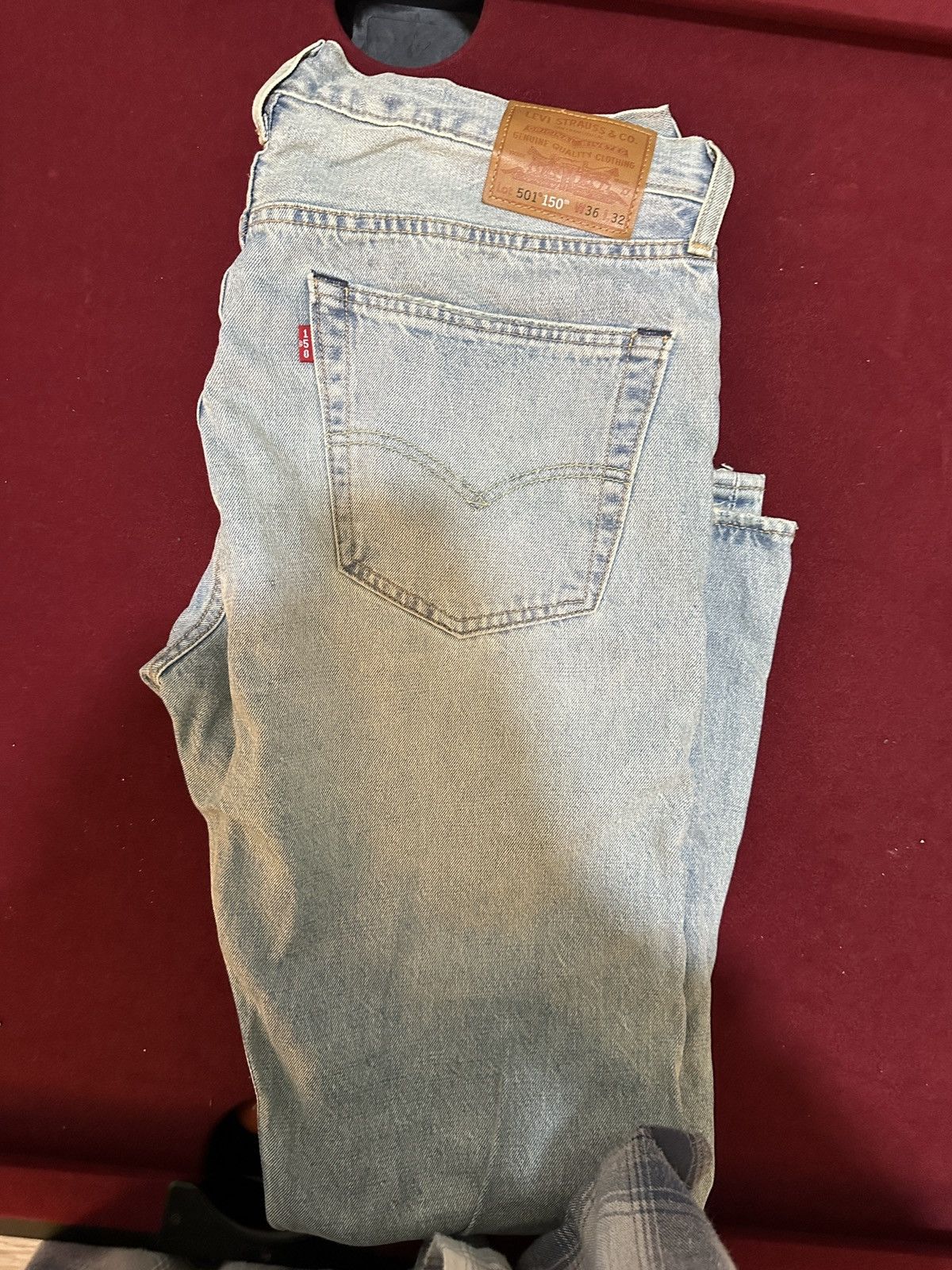 Levi's Levis 150th distressed/repaired jeans Size US 36 / EU 52 - 2 Thumbnail