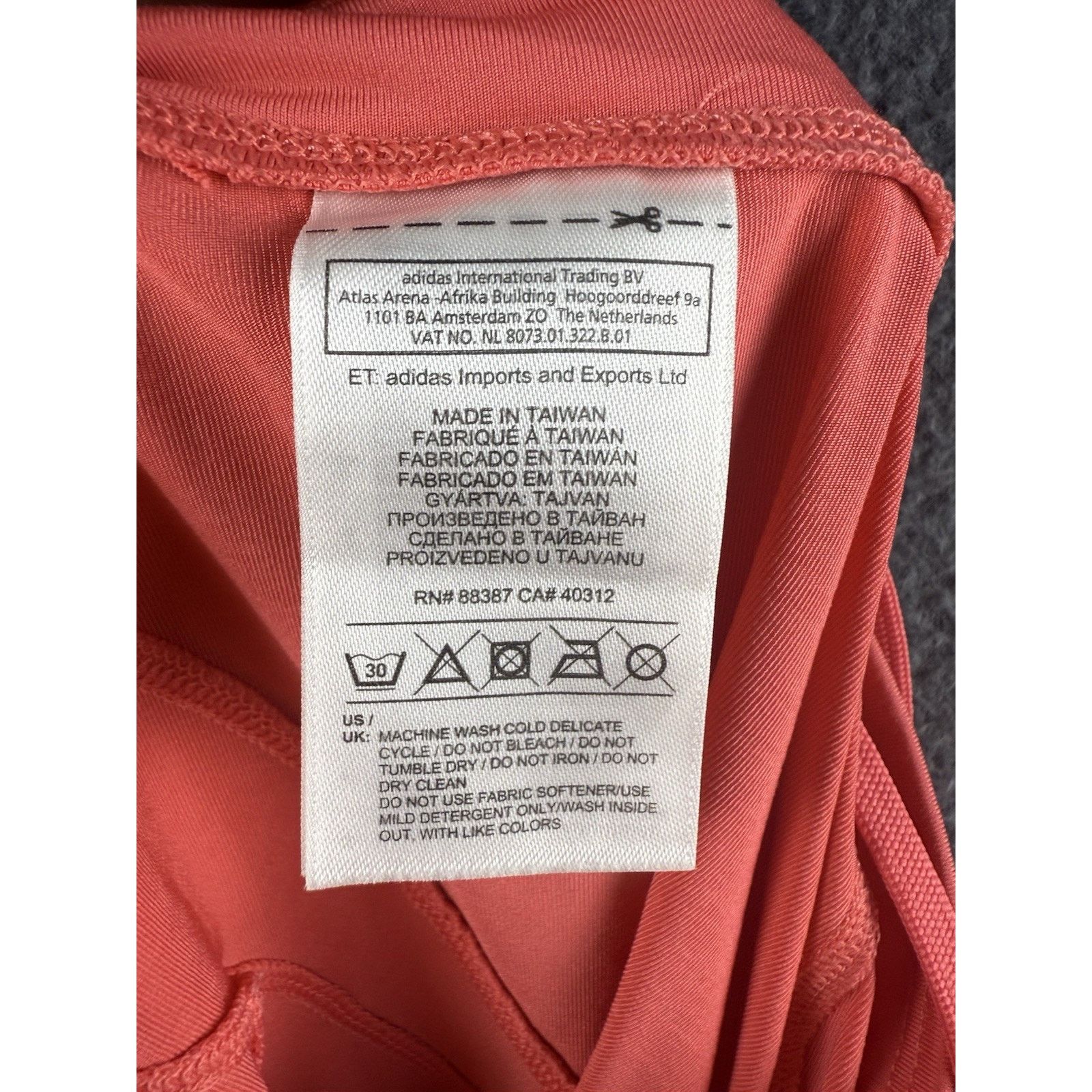 Adidas Stella McCartney Adidas Women's Small Pink Leggings Size 26" / US 2 / IT 38 - 10 Thumbnail